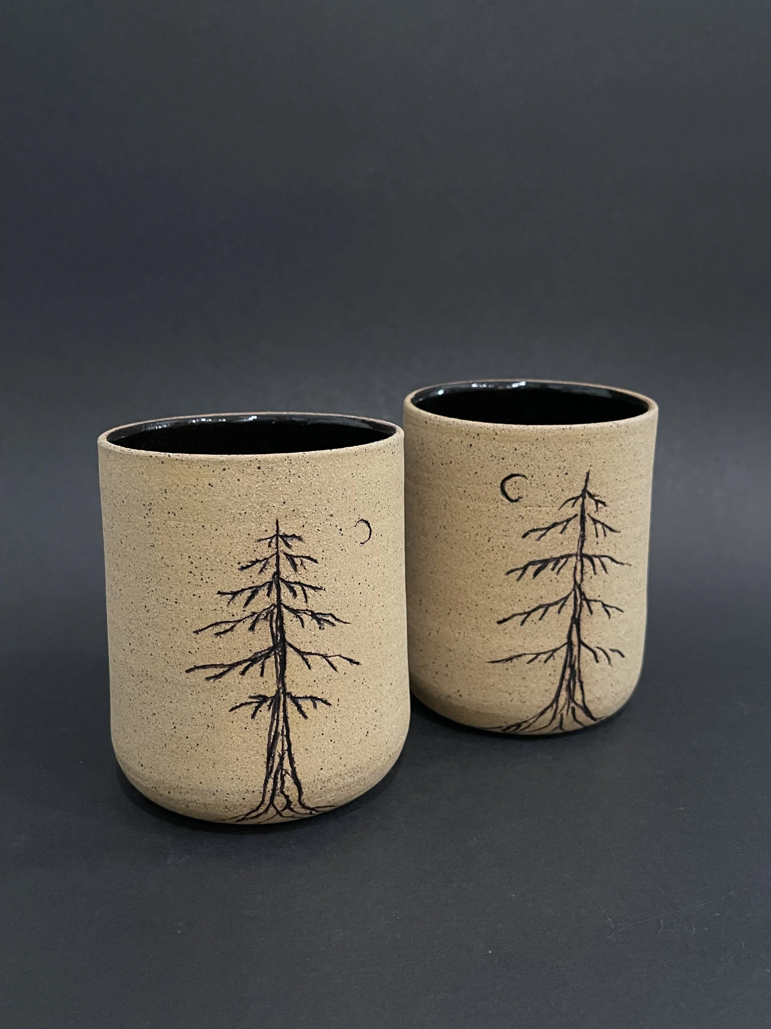 Carved Tree Tumbler