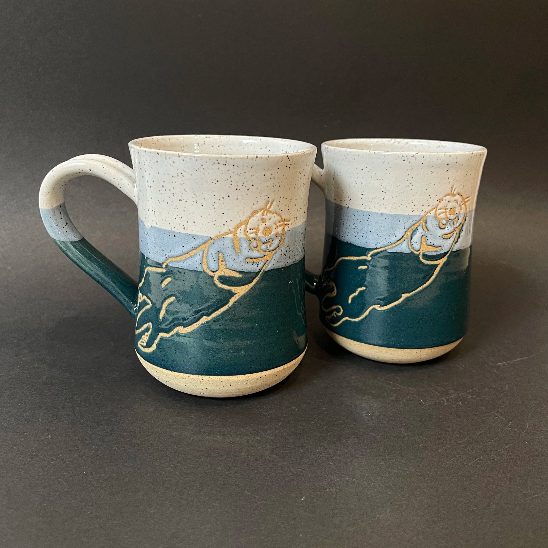 Medium Seashore Otter Mug