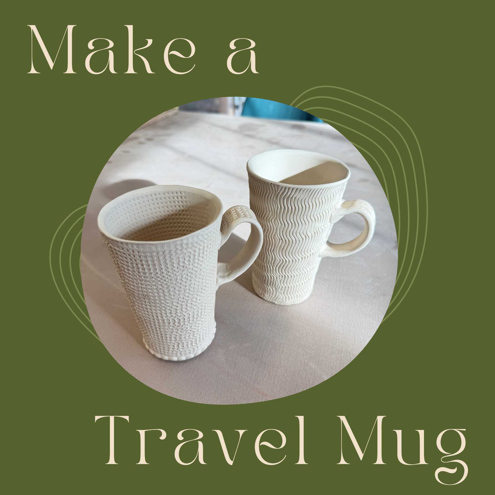 Make-a-Travel Mug (Silicone Lid Included!) - September 28th, 2026- 6:15pm-9:15pm