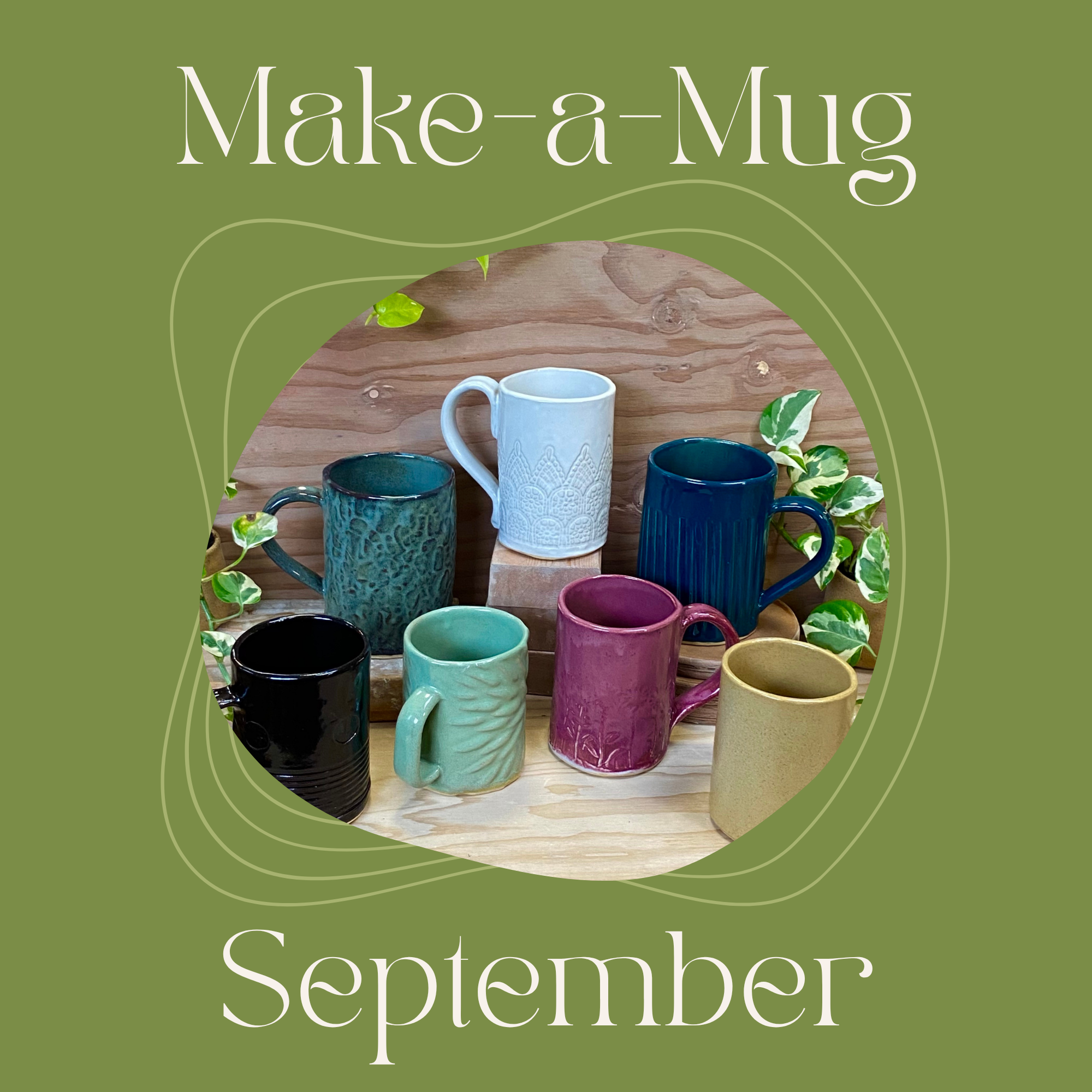 Make-a-Mug Monday - September, 2026, 6:15pm-9:15pm