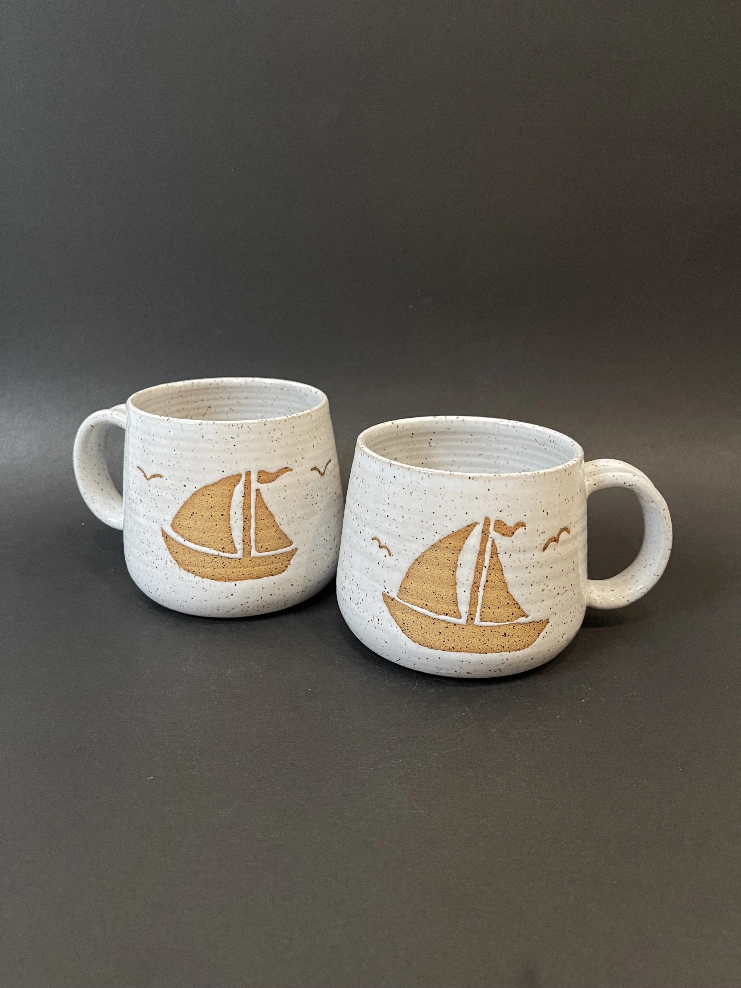 Medium Boat Latte Mug