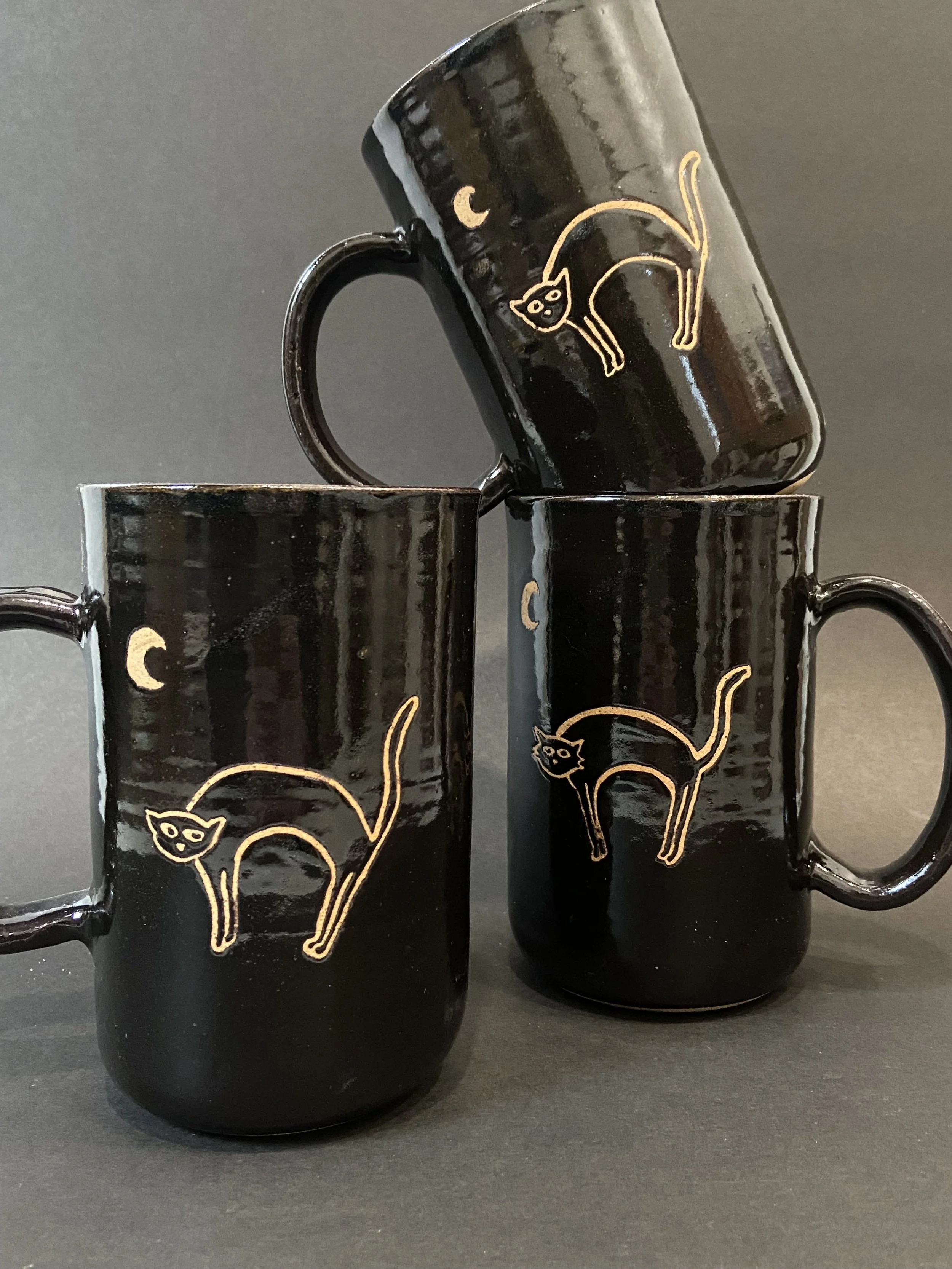Large Black Cat Mug (Limited Edition!)