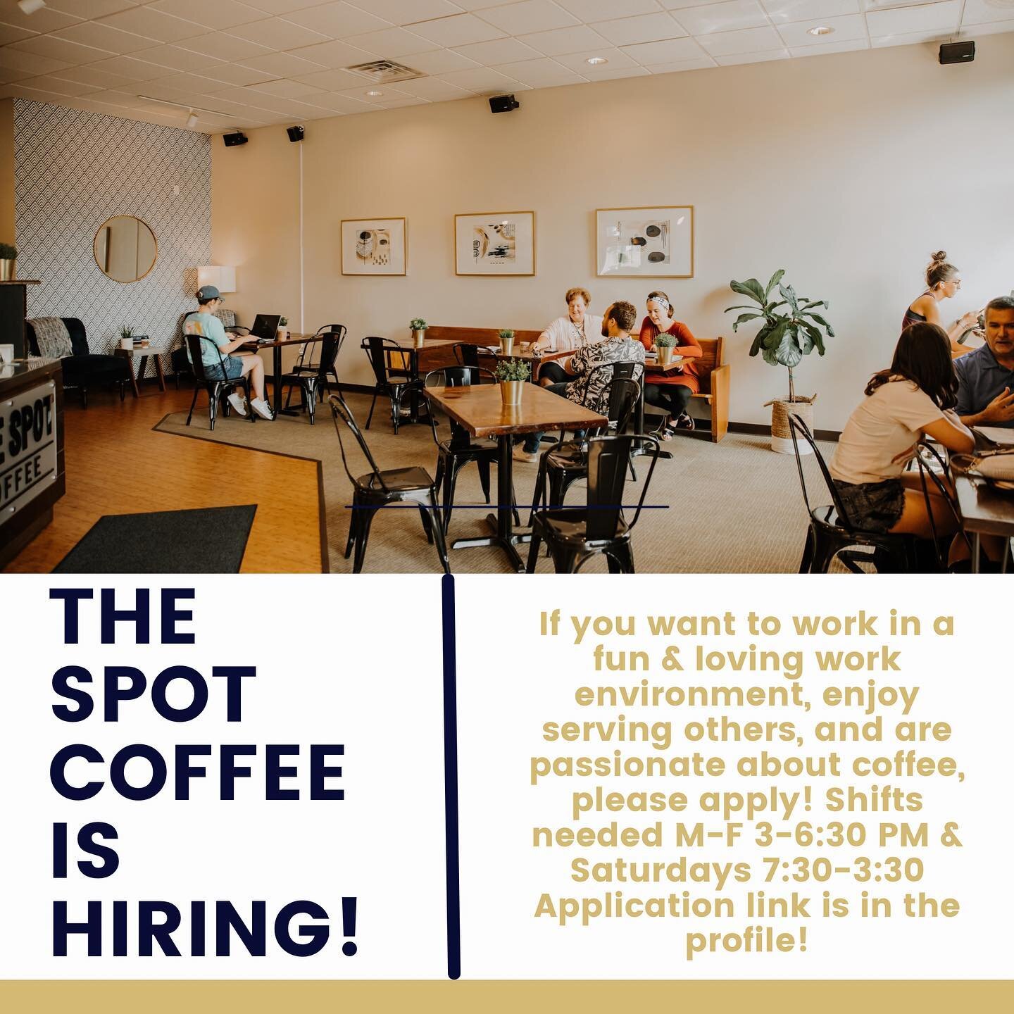 If you&rsquo;re wanting to work in a fun and kind environment, love serving people, and have a lot of flexibility and availability in your schedule, please apply to join our team!!! The link is in the profile!!! For all additional questions, please e