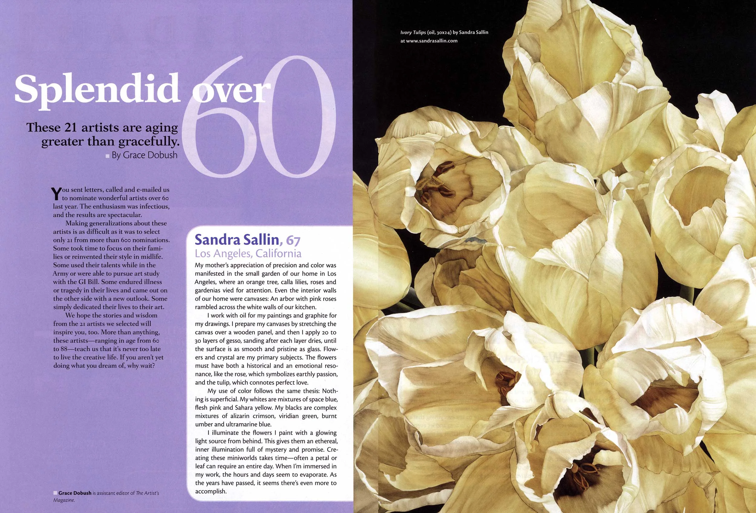 Artist's Magazine, 2008