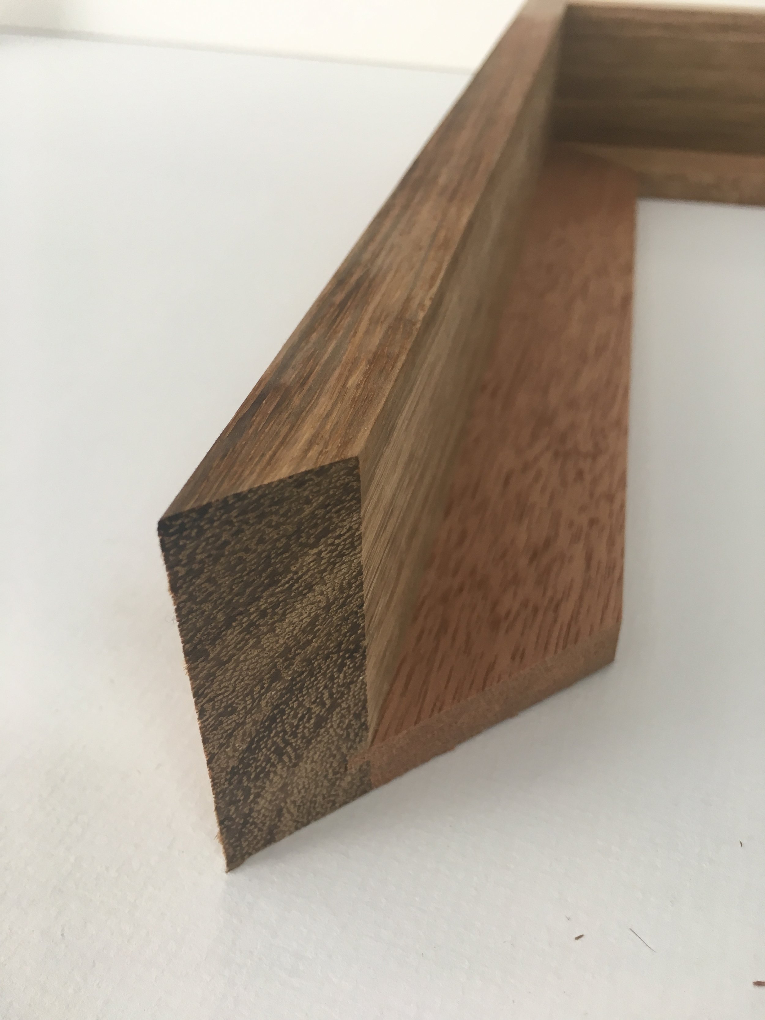 Blackbean timber float frame