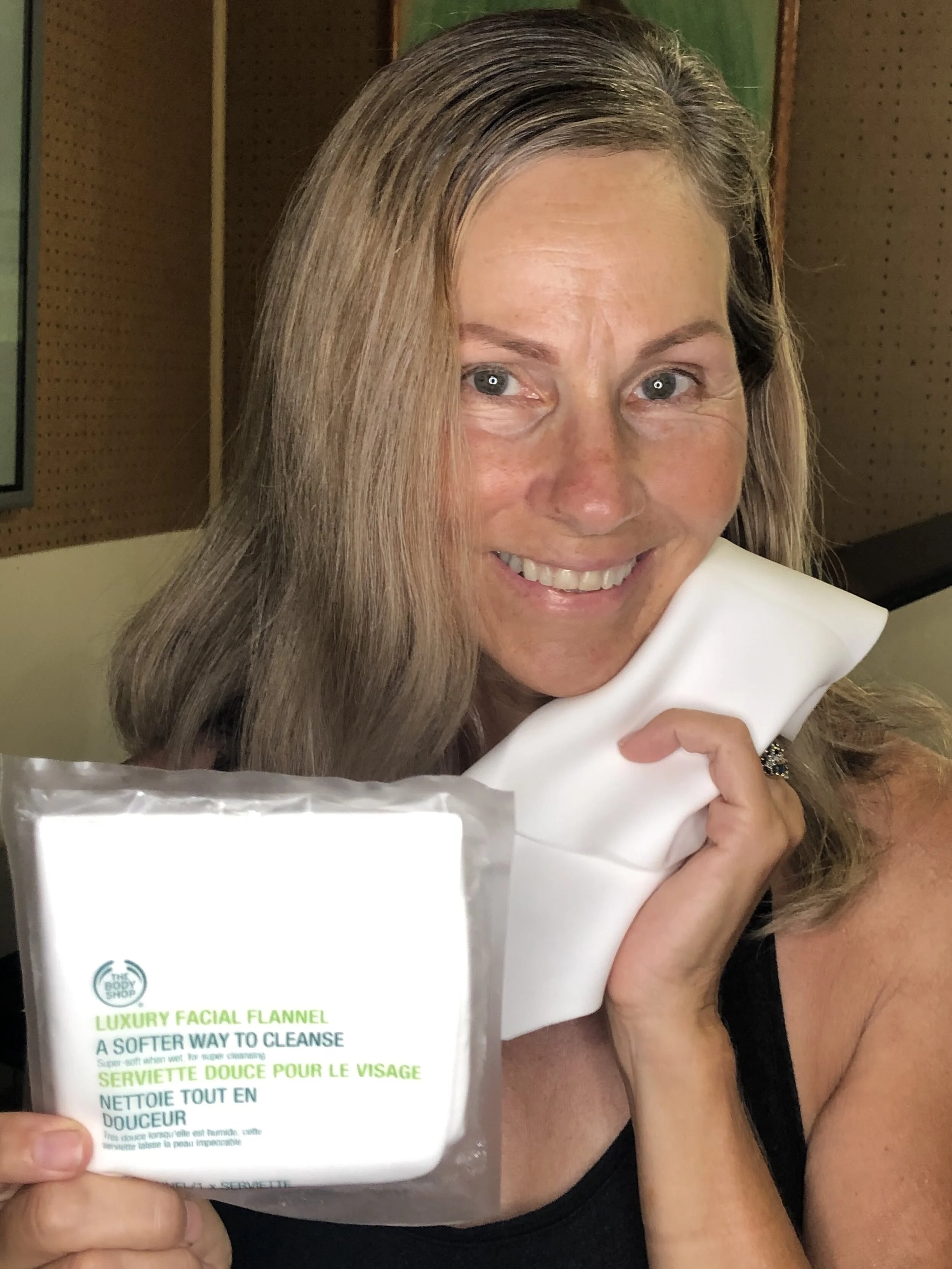 FACELIFT POST-OP:  The 3 Month Mark and the Perfect Facecloth.