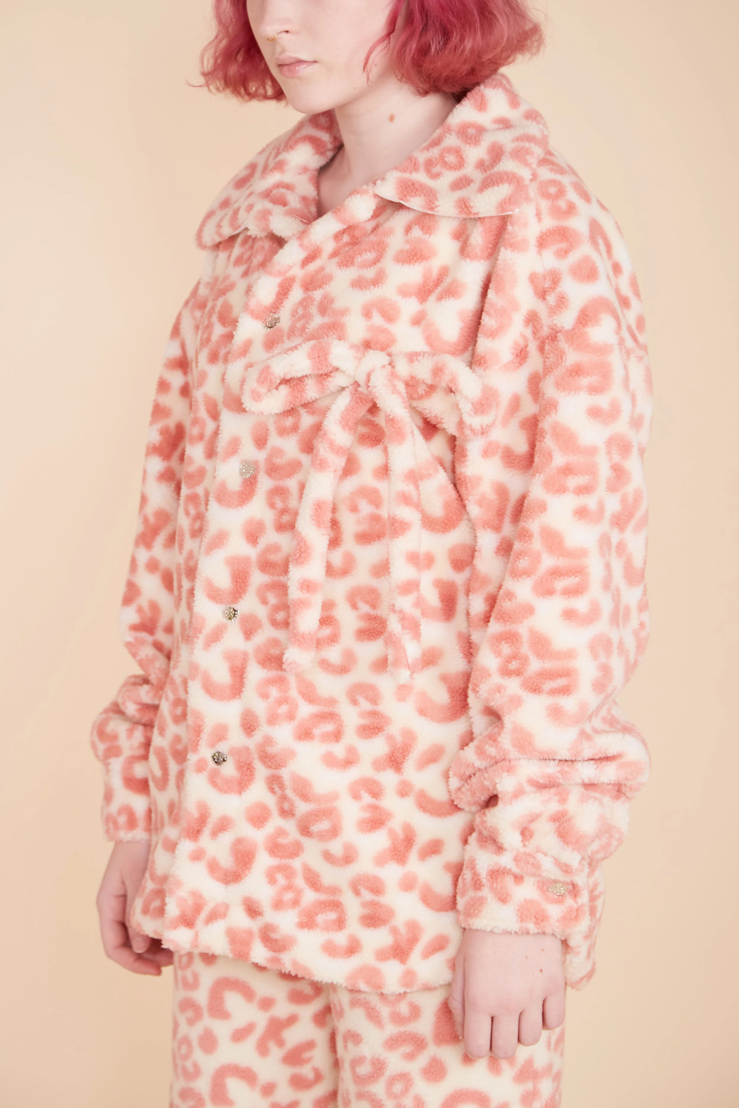 leopard print shirt jacket