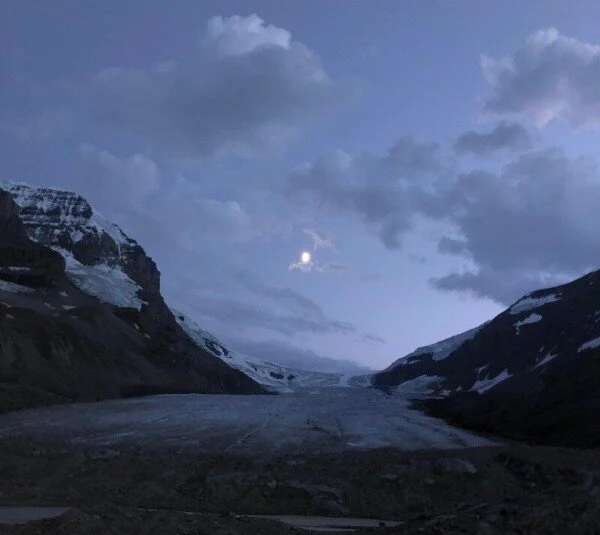 Toe of Athabasca Glacier Jasper National Park.jpg