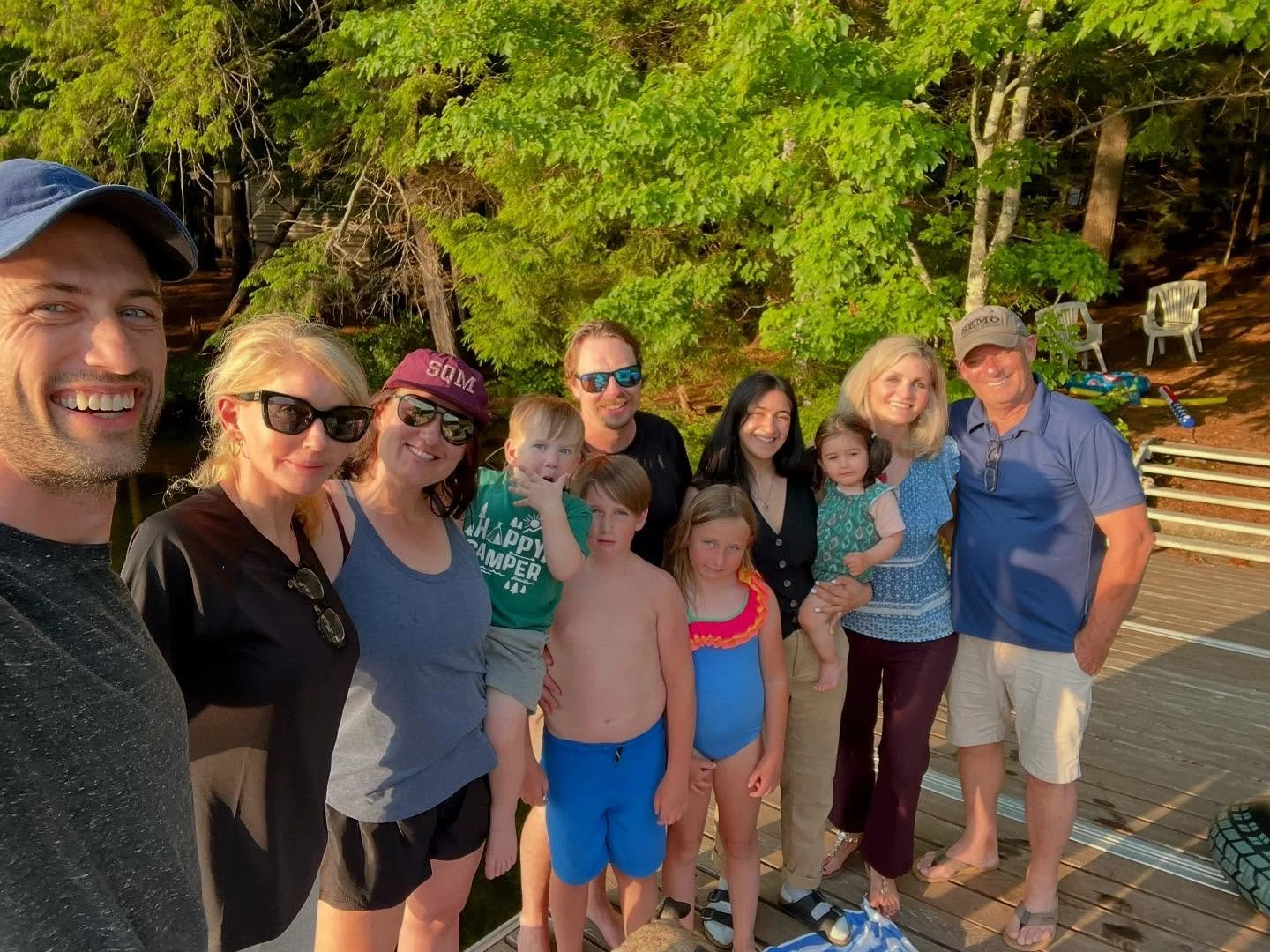 Summa in New England. Two weeks on Squam  Lake. Long days of fun, sun, family, swimming, eating, and relaxing!
