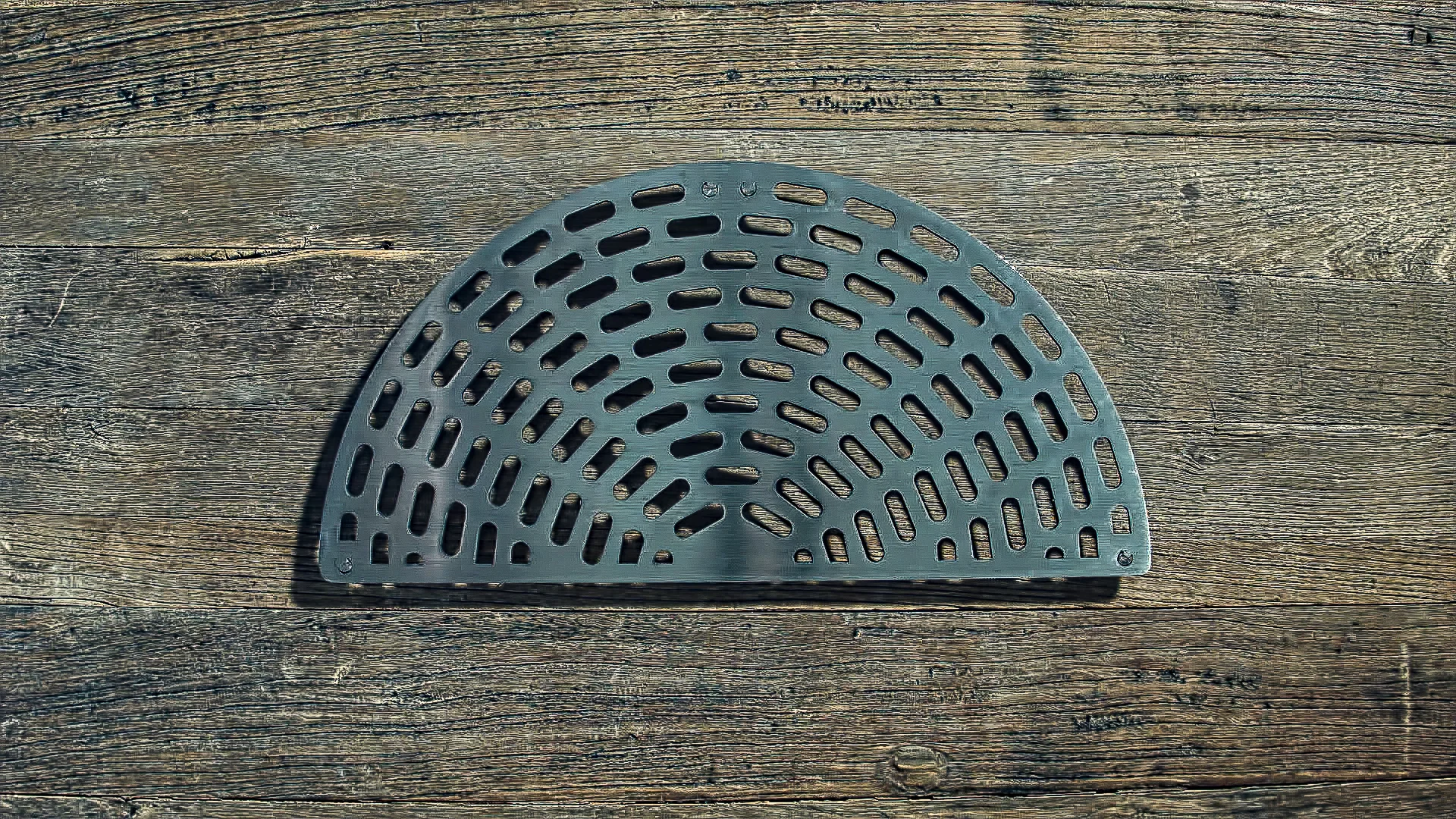 Stainless Steel 1/2 Donut Veggie Grill Style for 20" Grill