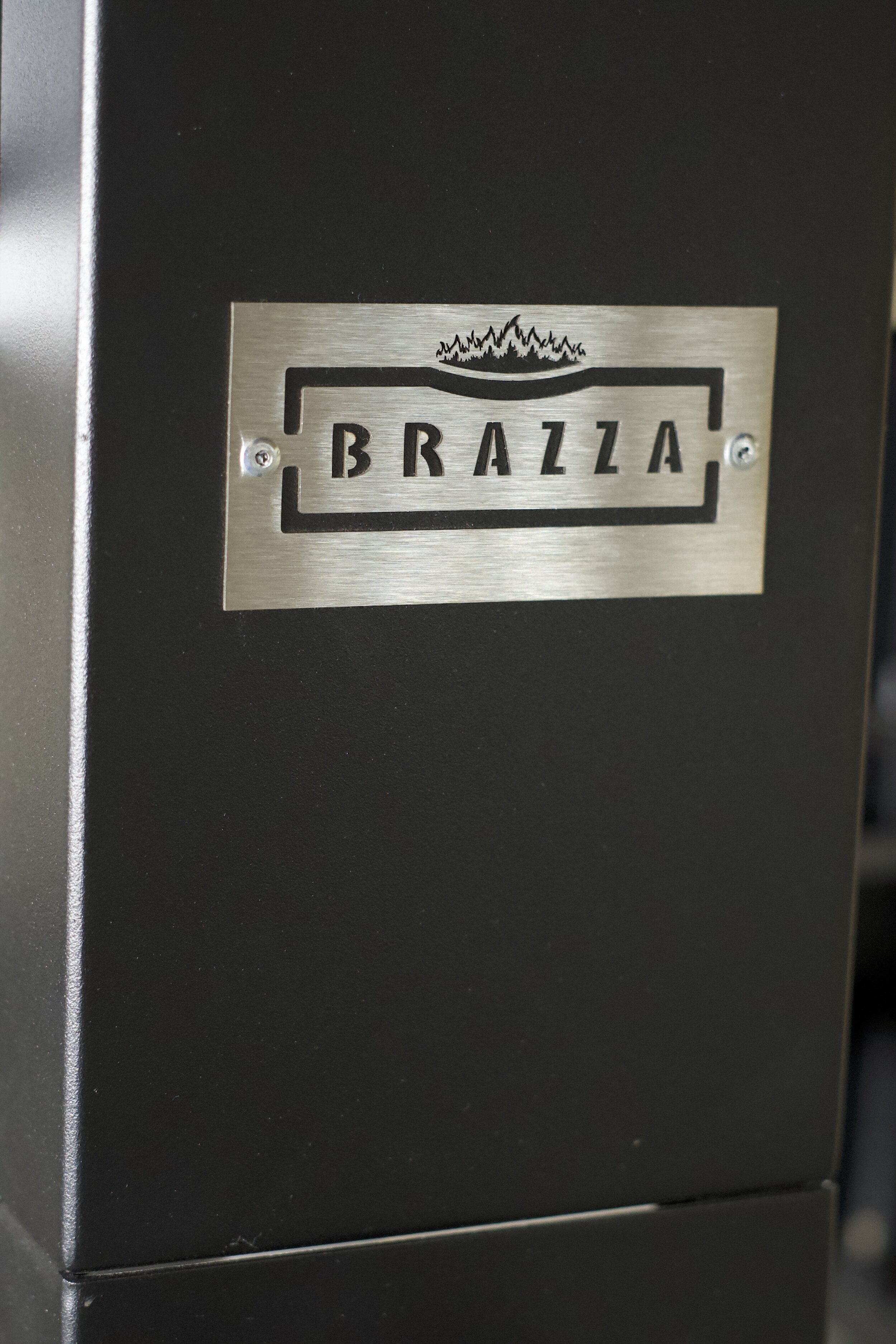 Stainless steel Brazza Logo