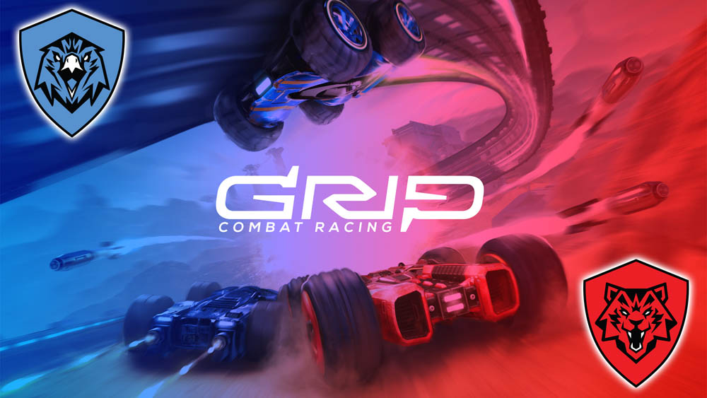 GRIP Combat Racing Game - Red vs. Blue