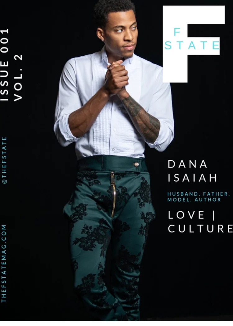Dana Isaiah on a theFstate Magazine cover