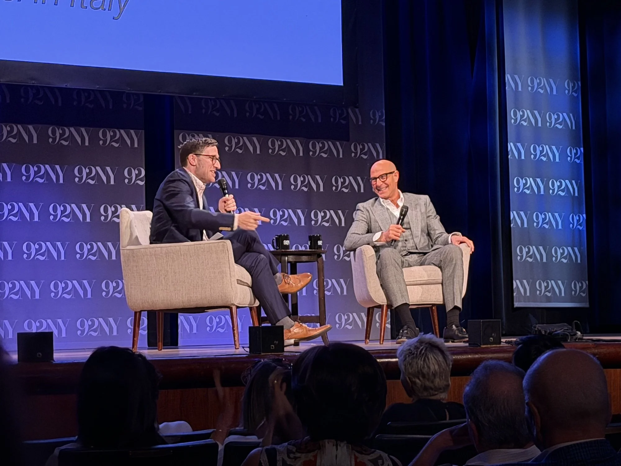 Prince Carter Inside the Cultural Lens: Stanley Tucci Brings Style, Substance, and Cinematic Legacy to 92NY