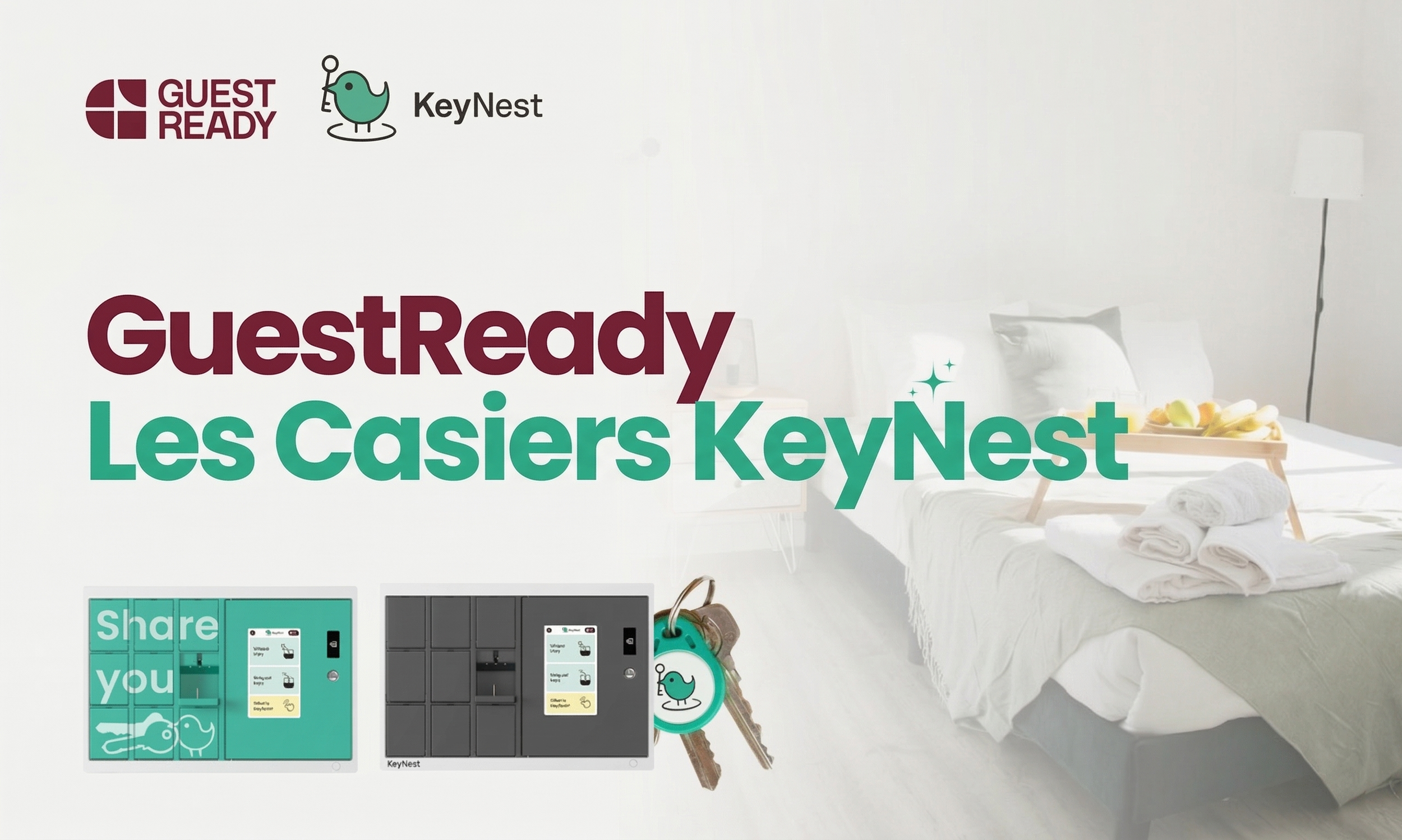 Optimiser l'efficacité : Le parcours de GuestReady avec les armoires à clés KeyNest
