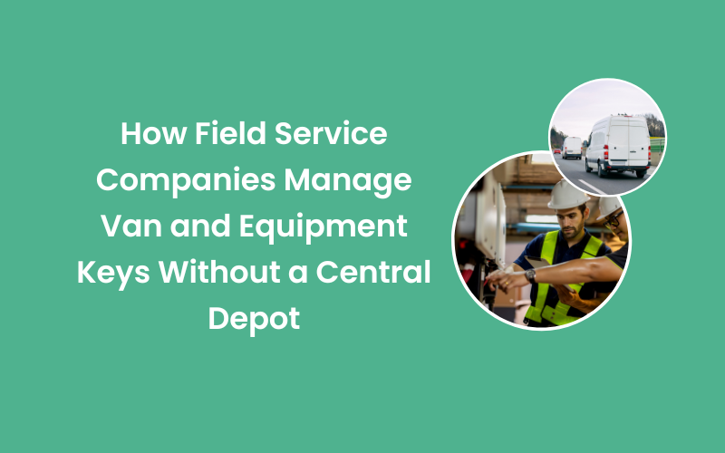 How Field Service Companies Manage Van and Equipment Keys Without a Central Depot