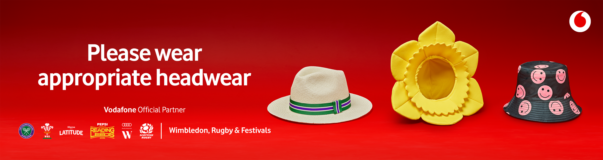 Vodafone — Summer of sponsorship digital advertising campaign by Jules Doyle