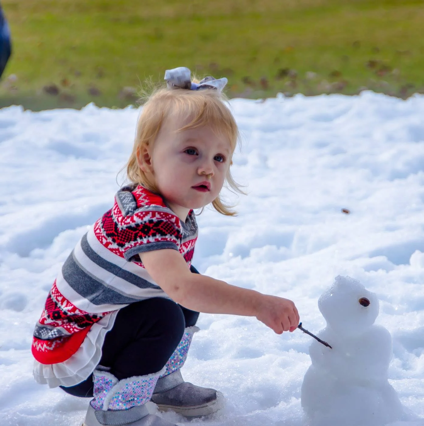 Rare Snowfall Brings Crowds to Park