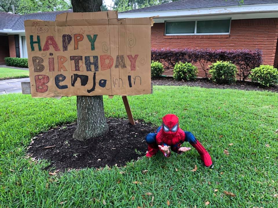  Benjamin, a.k.a. “Spiderman” turns six! 