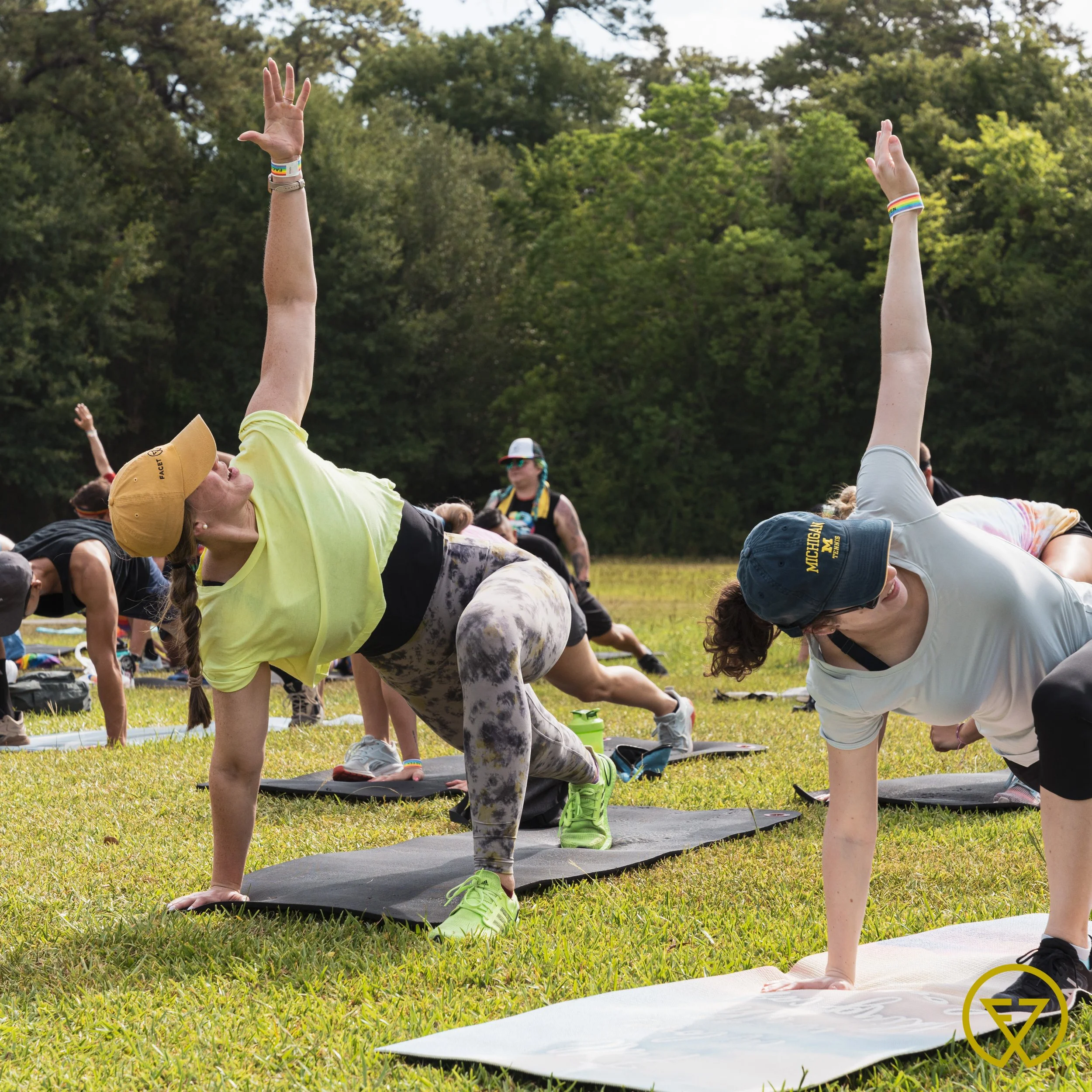 Outdoor Yoga Classes at the Lorraine Cherry Nature Preserve