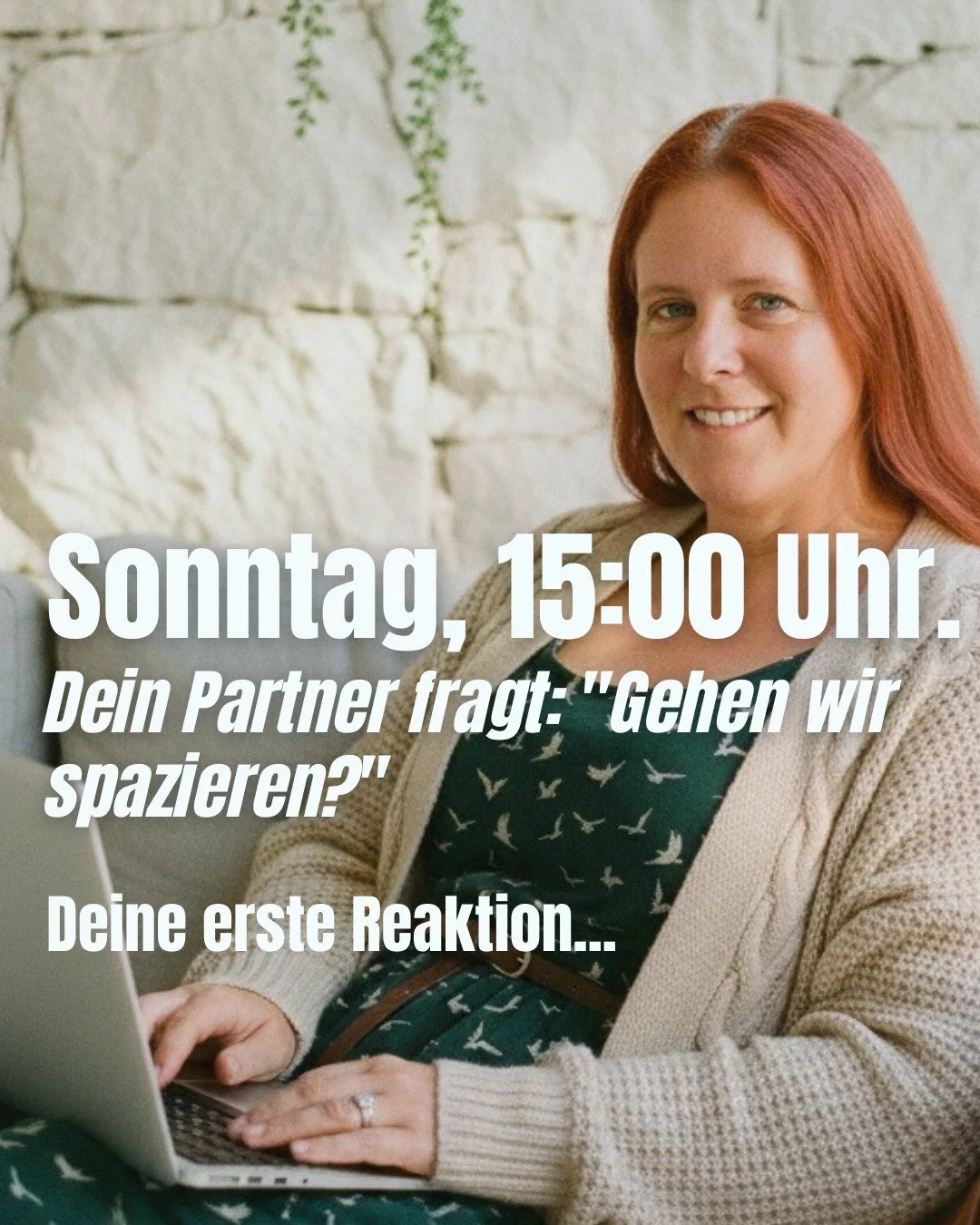 Der Sonntagnachmittag-Test:

Wenn dein Partner fragt "Gehen wir spazieren?" &ndash; was ist dein erster Gedanke?

A) "Ja, gerne" (ohne nachzudenken) 
B) "Ich sollte noch..." (schlechtes Gewissen) 
C) "Vielleicht sp&
