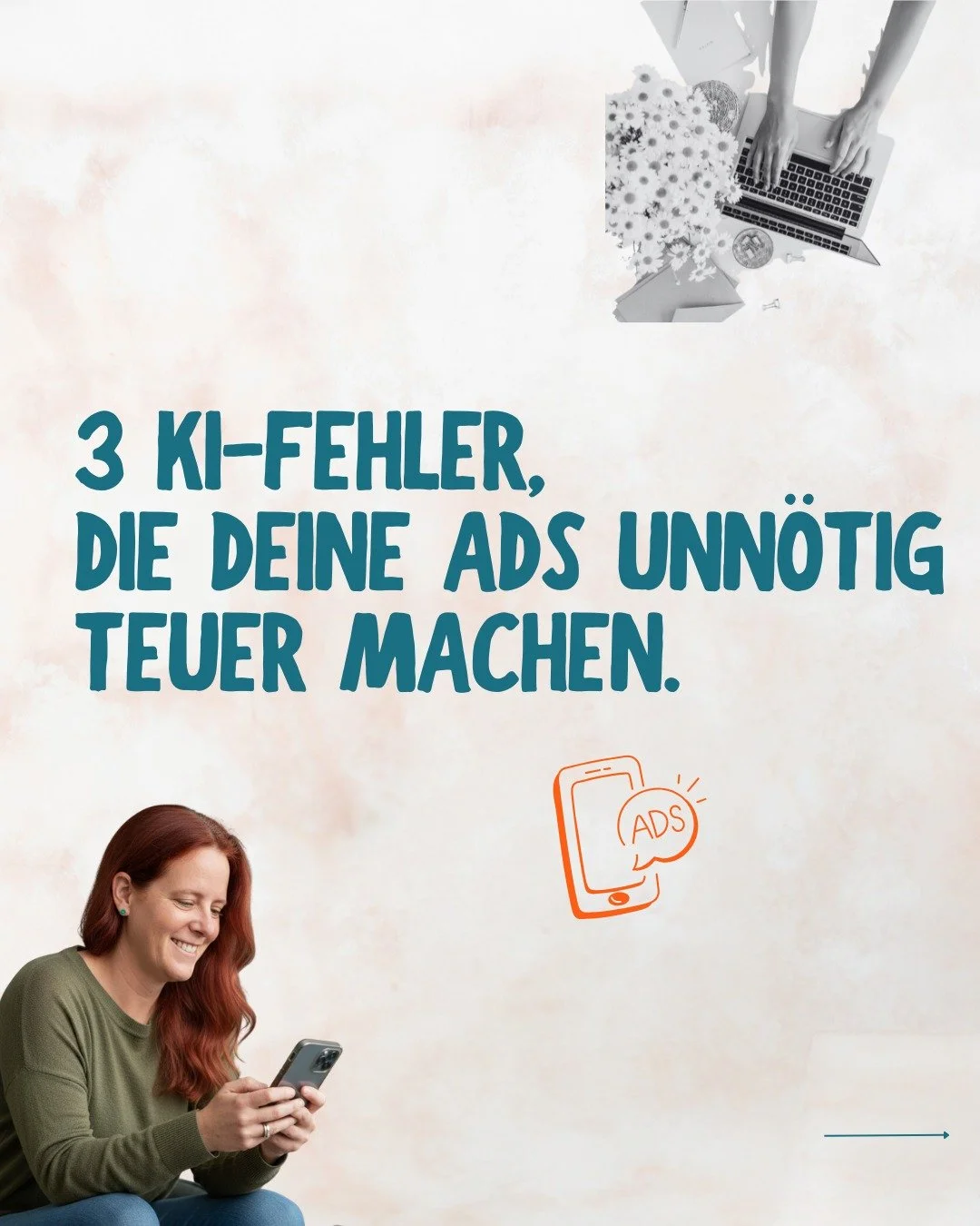 Letzte Woche im Mentoring: "Ich habe ChatGPT meine Ad-Texte schreiben lassen, aber die Klicks kosten das Dreifache.

Das passiert gerade vielen. Sie nutzen KI, um Zeit zu sparen. Und zahlen daf&uuml;r mit h&ouml;heren Werbekosten.

👉🏻 Fehler 1