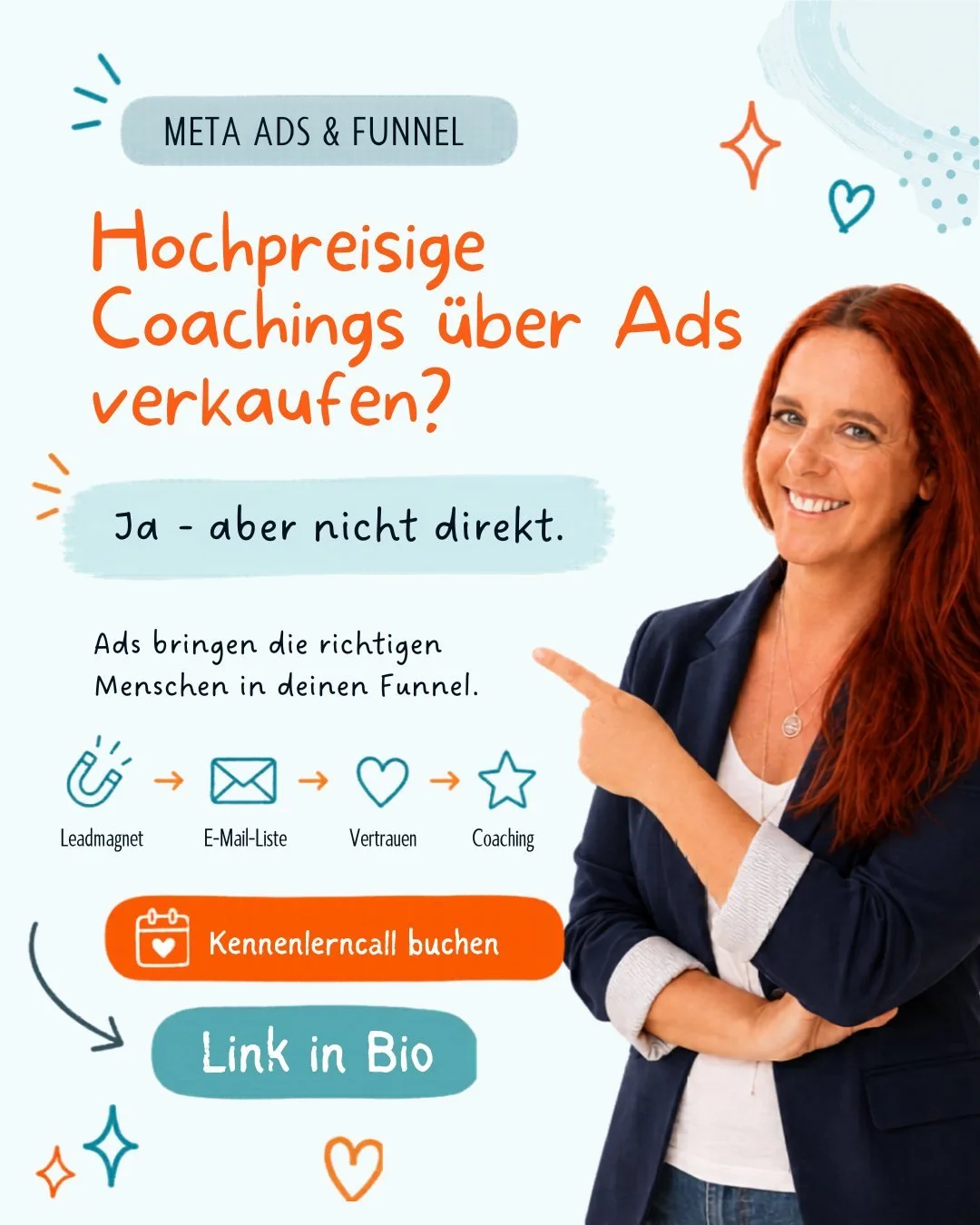 Hochpreisige Coachings &uuml;ber Ads verkaufen &ndash; geht das &uuml;berhaupt?

Ja. Aber nicht so, wie die meisten es versuchen.

Niemand kauft ein Coaching f&uuml;r 5'000 &euro;/CHF von jemandem, den er gerade zum ersten Mal sieht. Das ist nicht re