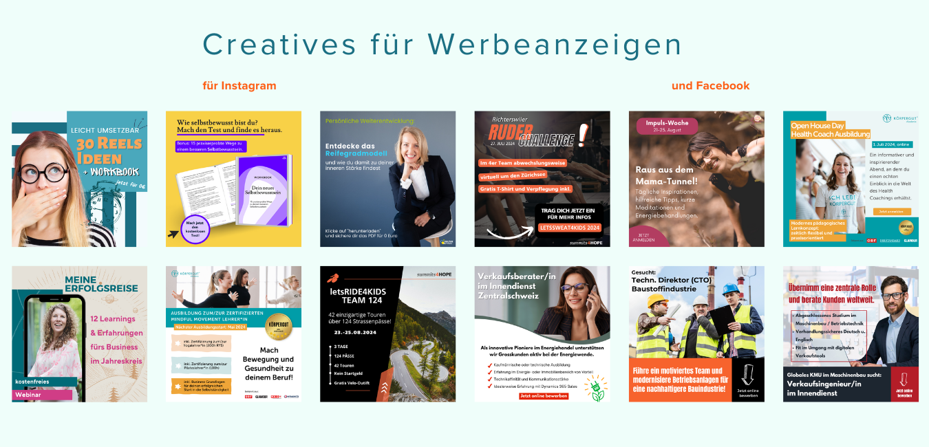 Canva Vorlagen Werbeanzeigen