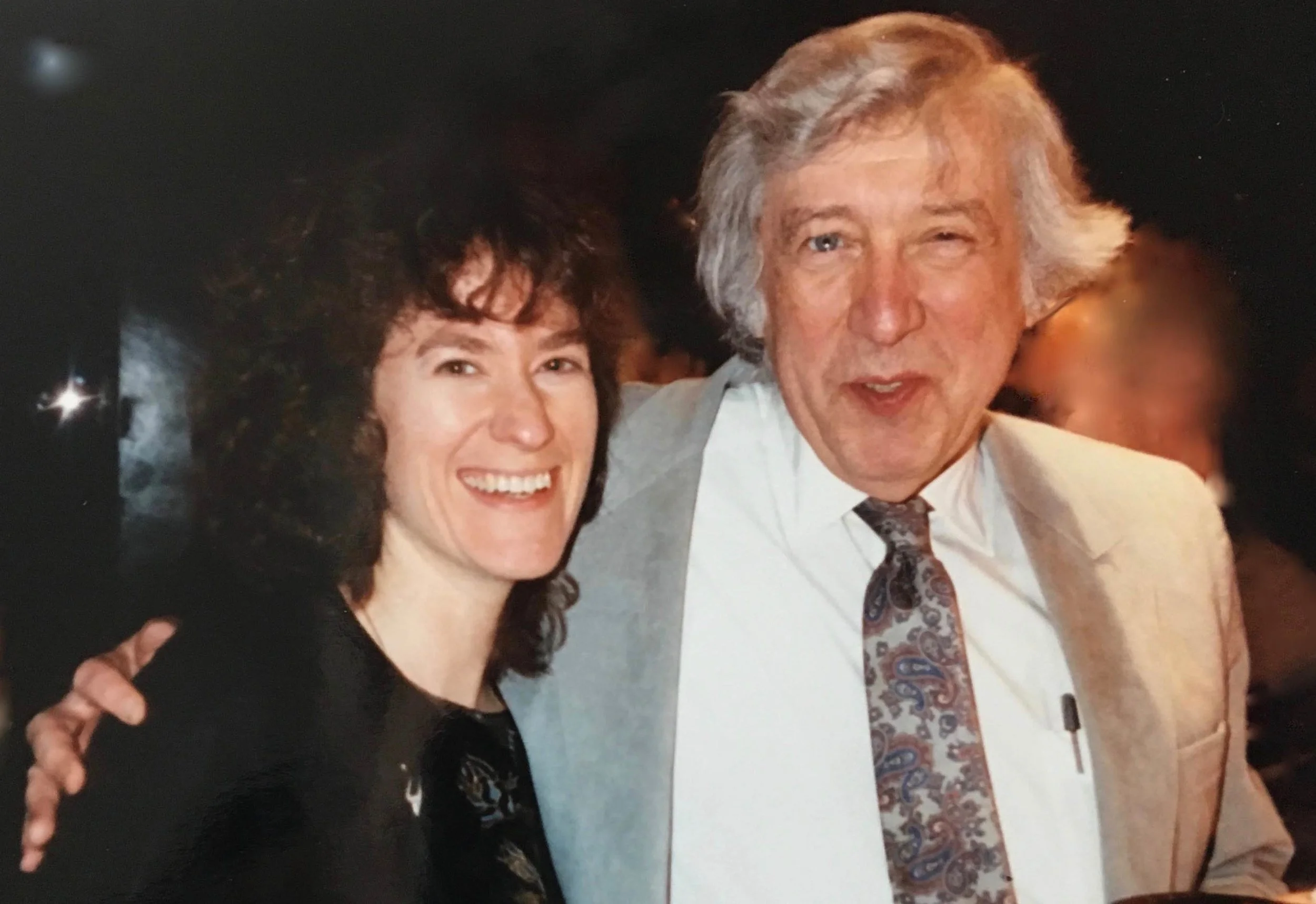 Jean with Gunther Schuller