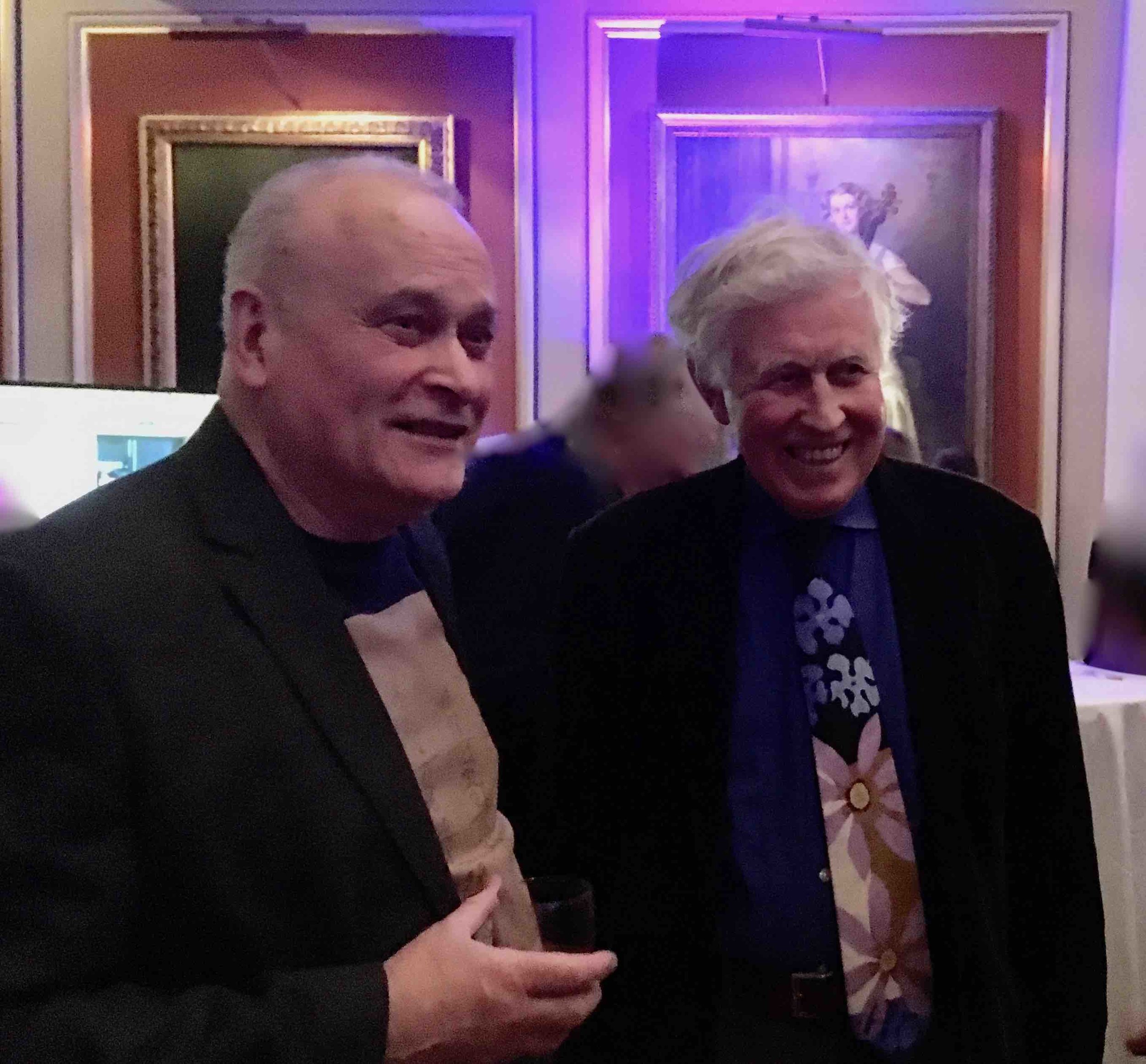 Colin Matthews and David, London, Dec 2018