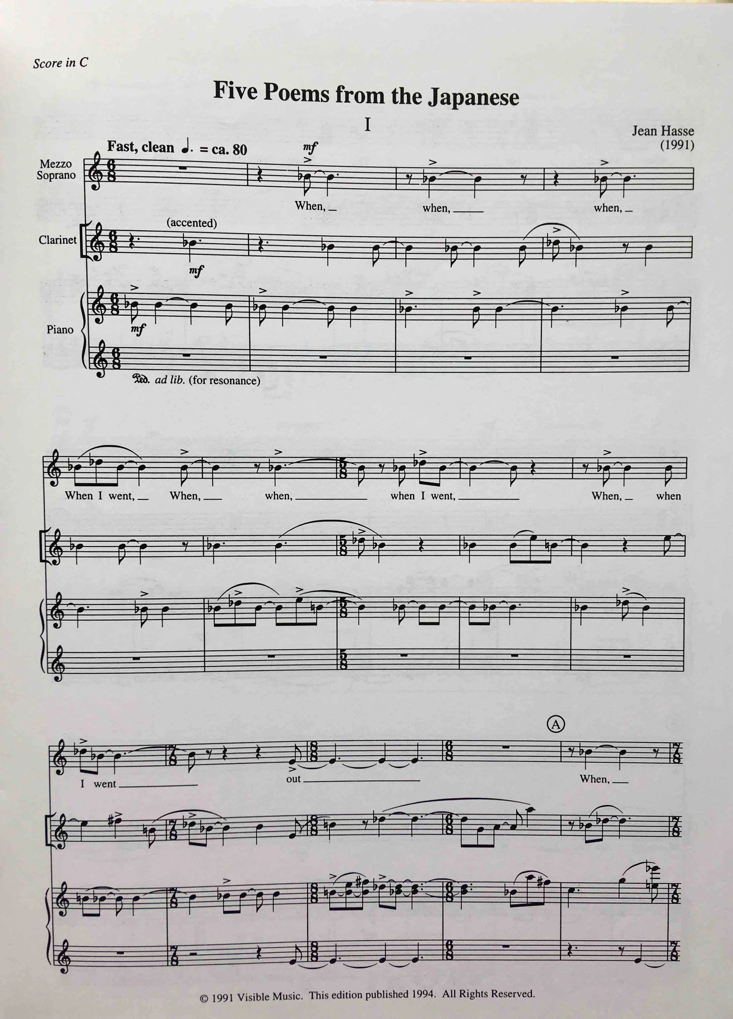 Five Poems , pg.1. Click to enlarge