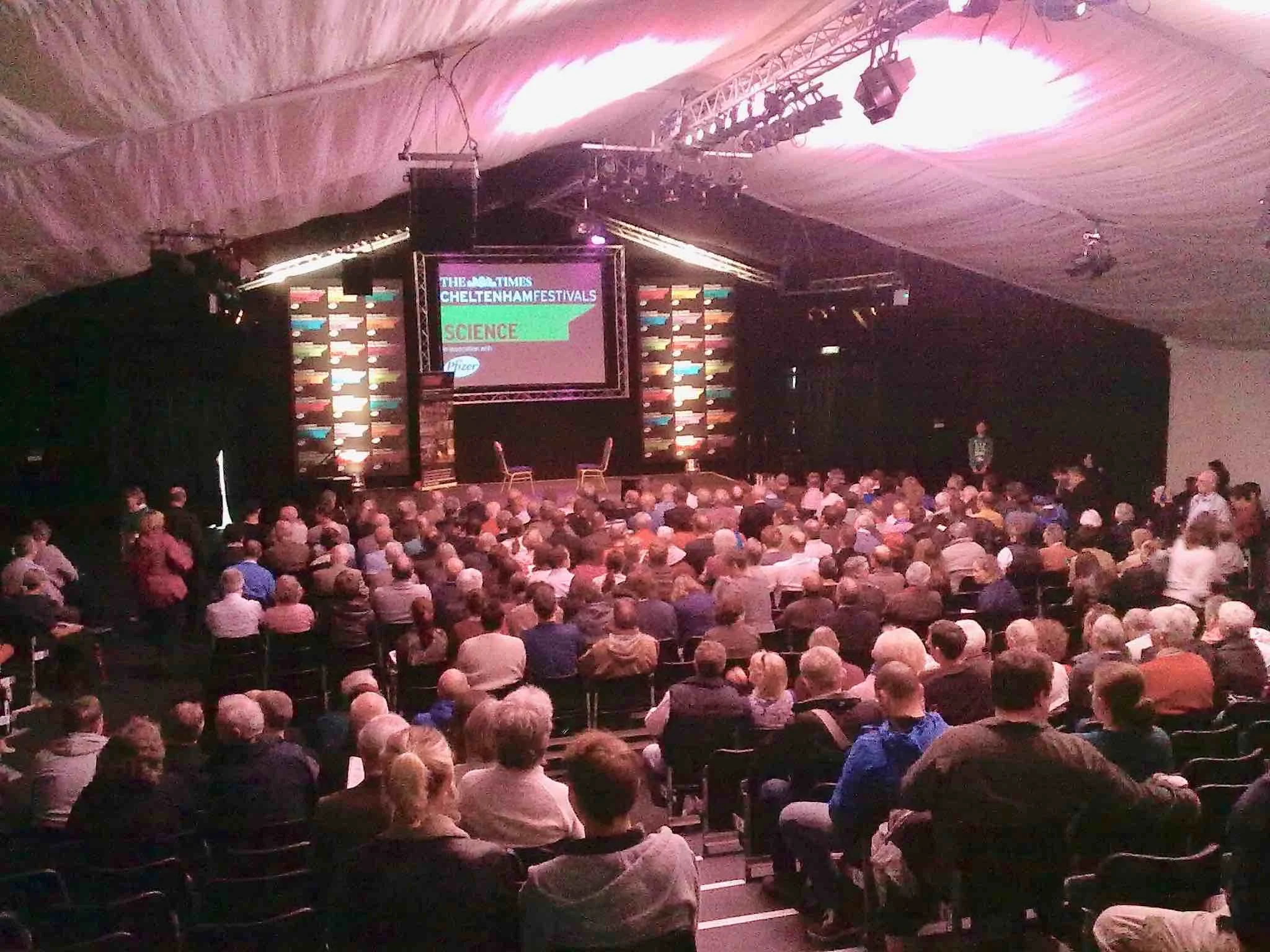 2012 Cheltenham Science Festival, Arena