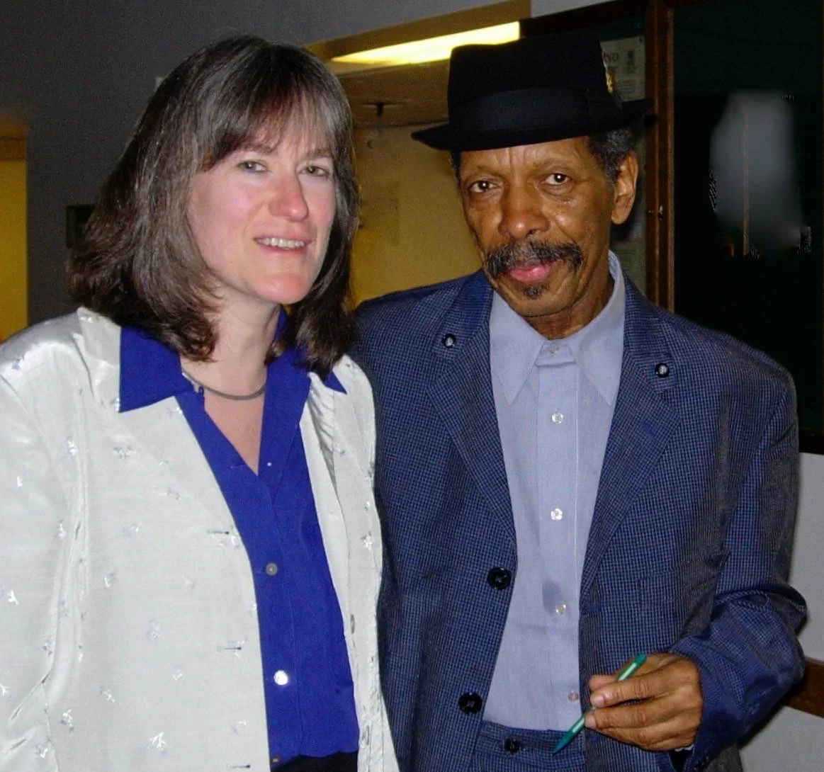 Jean with Ornette Coleman
