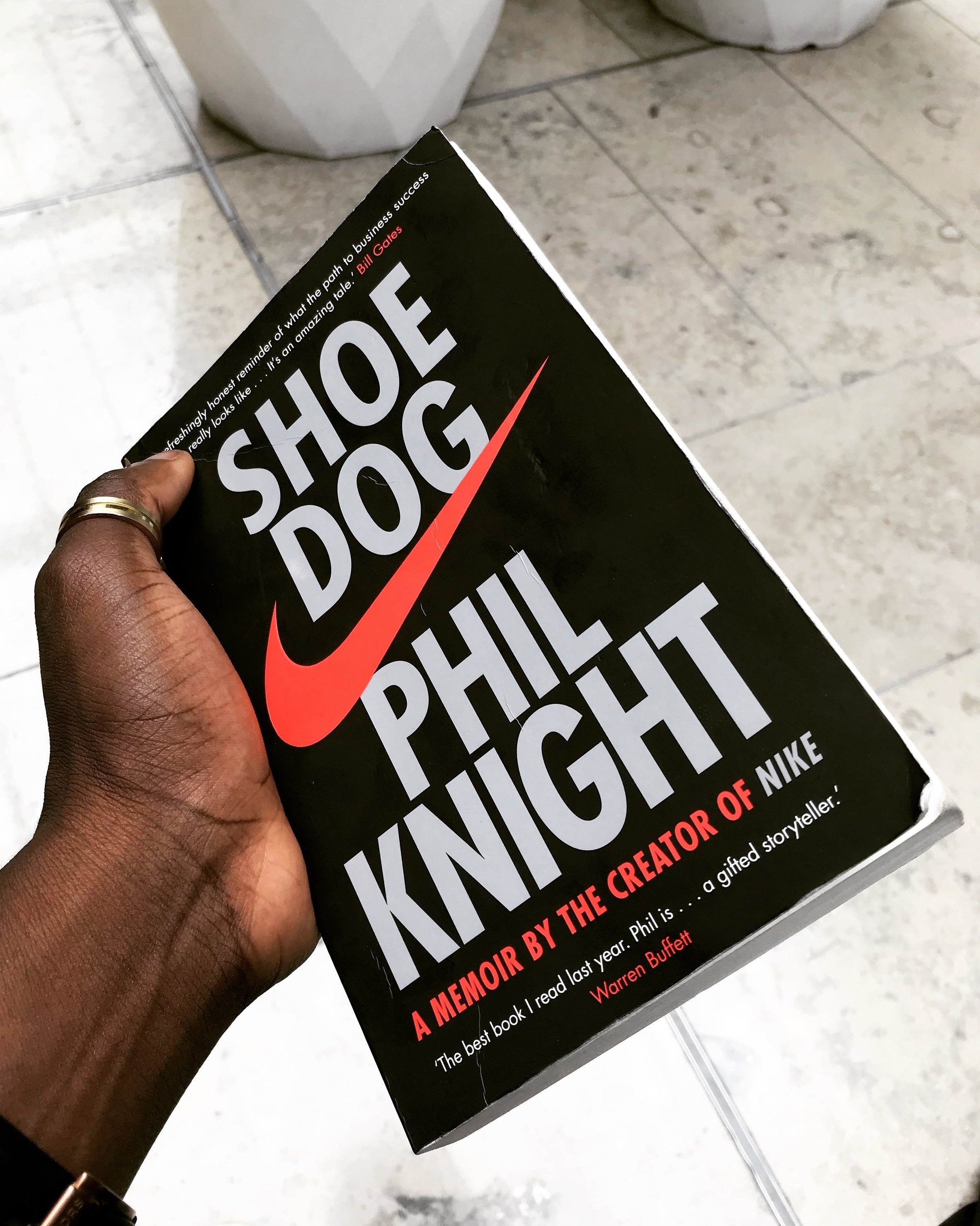 Shoe Dog by Phil Knight, Hardcover