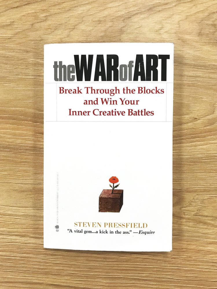 The War of Art: Break Through the Blocks and Win Your Inner Creative Battles  by Steven Pressfield (Author)