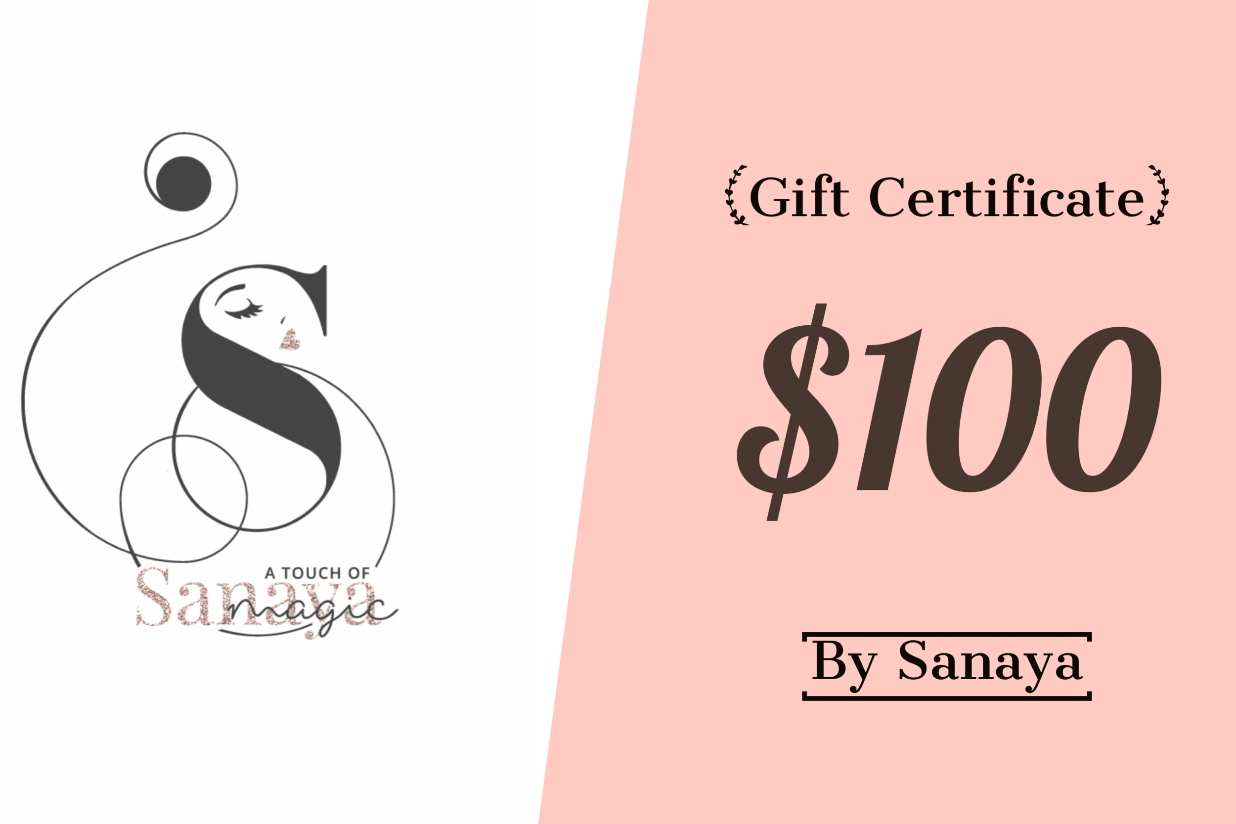 $100 A Touch Of Magic By Sanaya Gift Card 