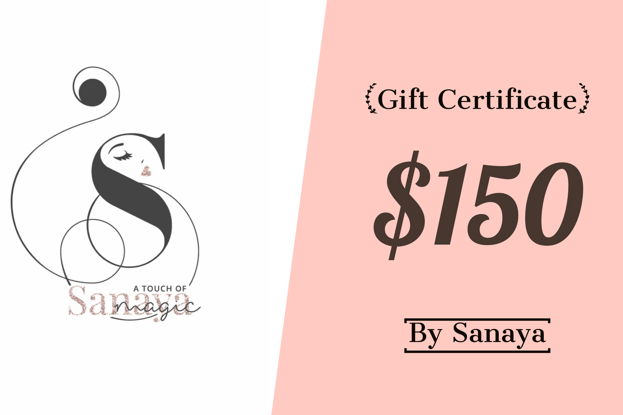 $150 A Touch Of Magic By Sanaya Gift Card