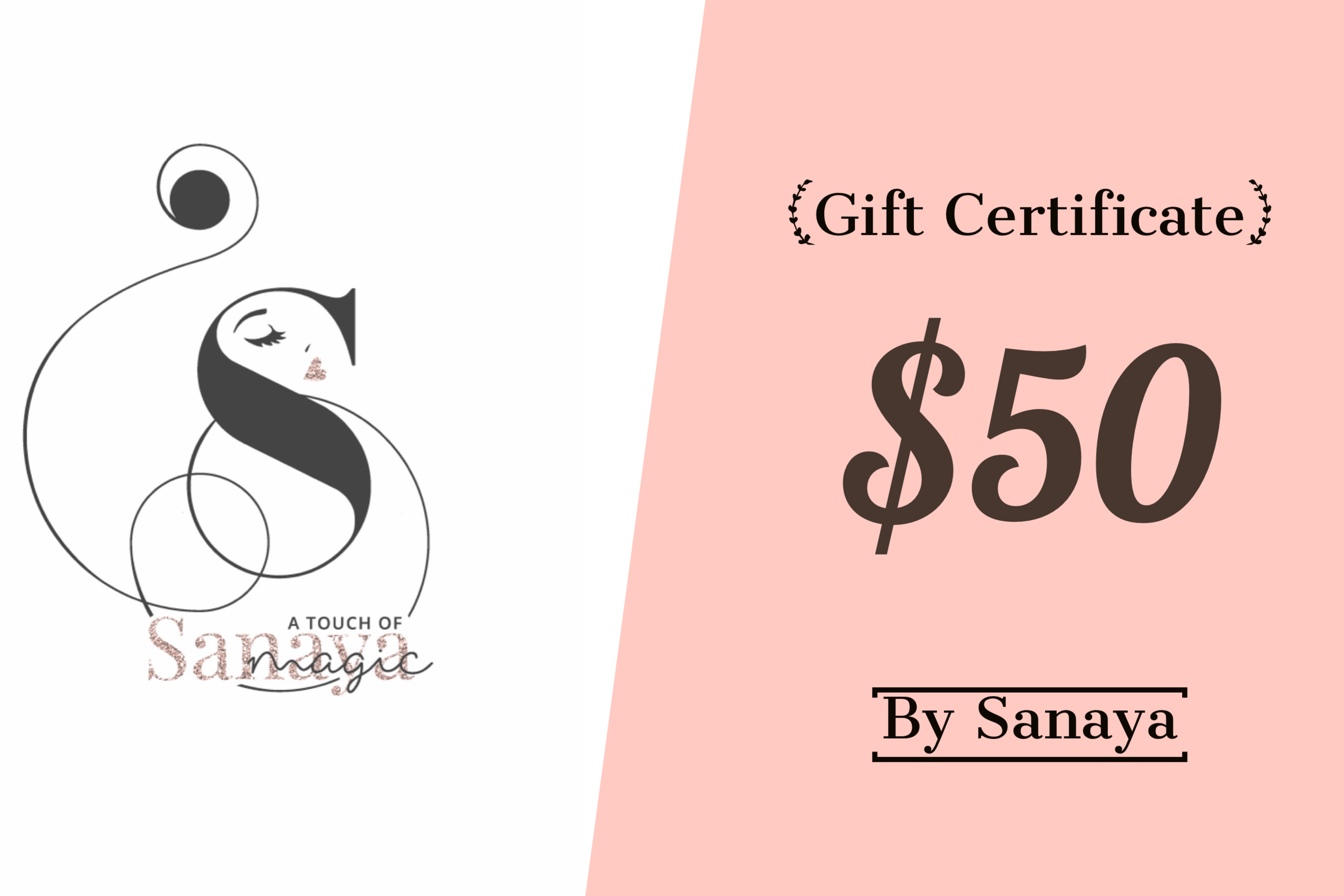 $50 A Touch Magic By Sanaya Gift Card