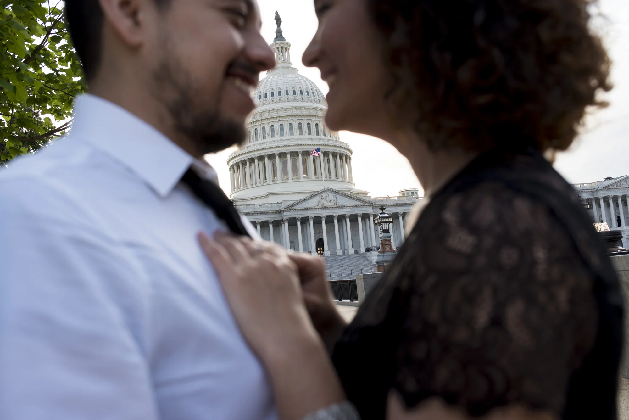 Washington DC couple session | French wedding photographer Auvergne | Wedding destionation