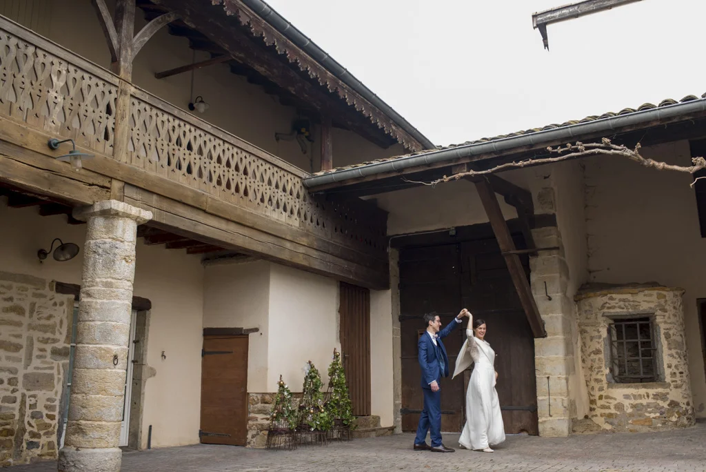 mariage à Saint Cyr au Mont D'Or