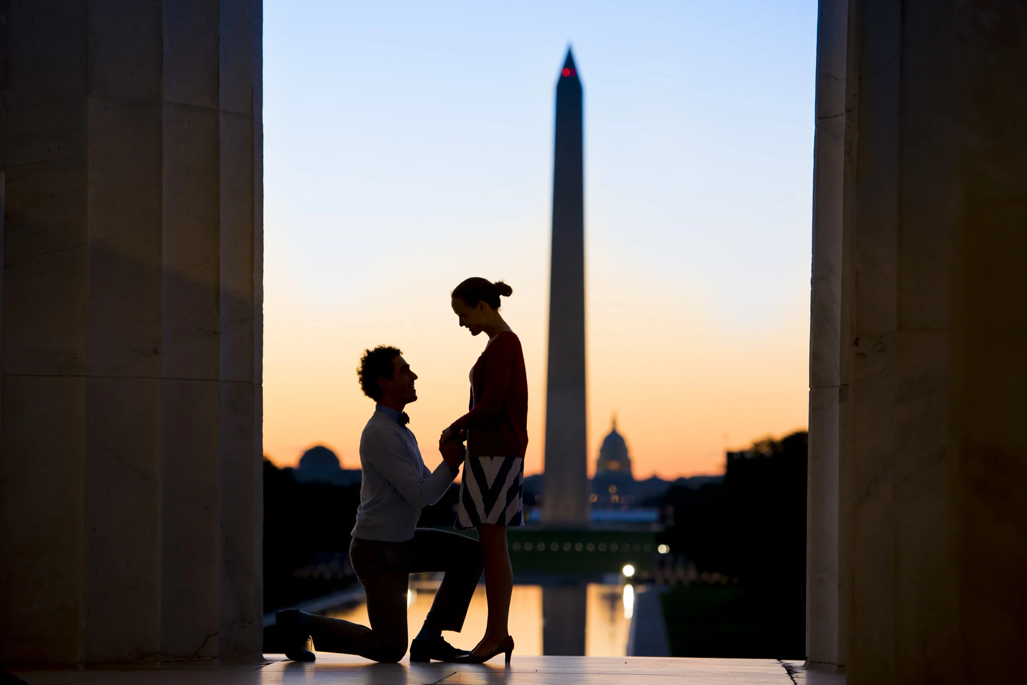 Engagement session in Washington DC | Wedding photographer from Clermont-Ferrand, FRANCE