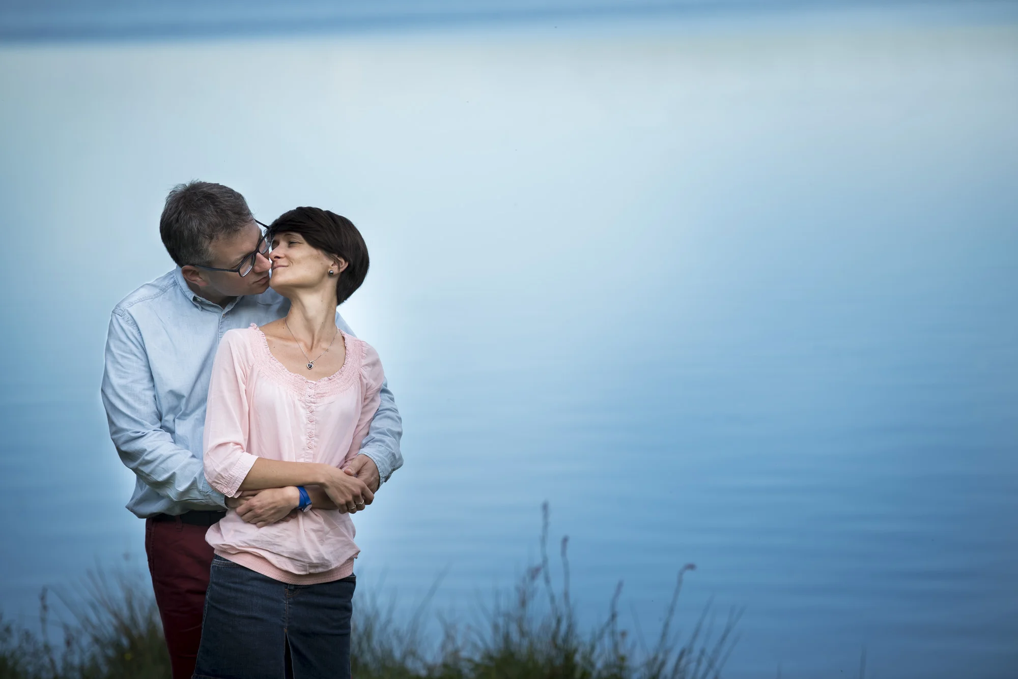 Lac de Servières séance couple avant mariage
