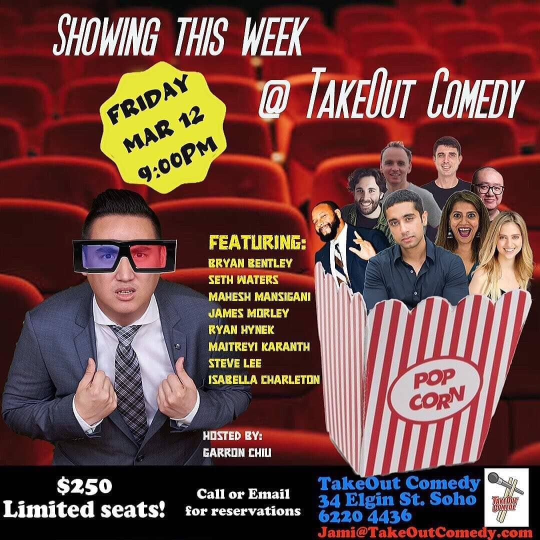 More hilarity at @takeoutcomedyhk happening this Friday! Come laugh away your covid blues #takeoutcomedy #comedyhk #standup #standupcomedy #hkig