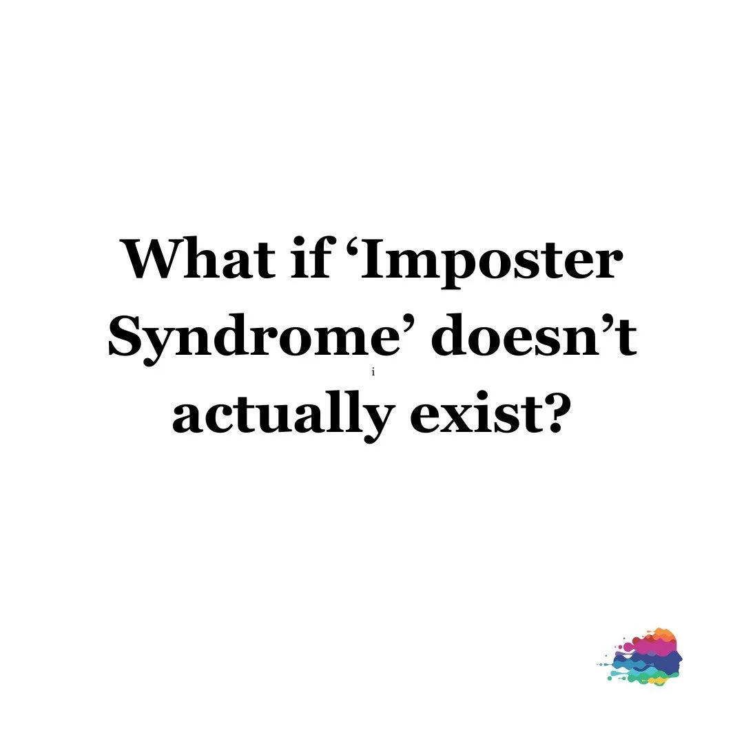 Imposter syndrome irks me. 

Working with trainee detectives who state 'I have imposter syndrome' indicates a form of ownership. We don't own imposter syndrome nor do we have imposter syndrome. In fact, we are simply going through a time our nervous 