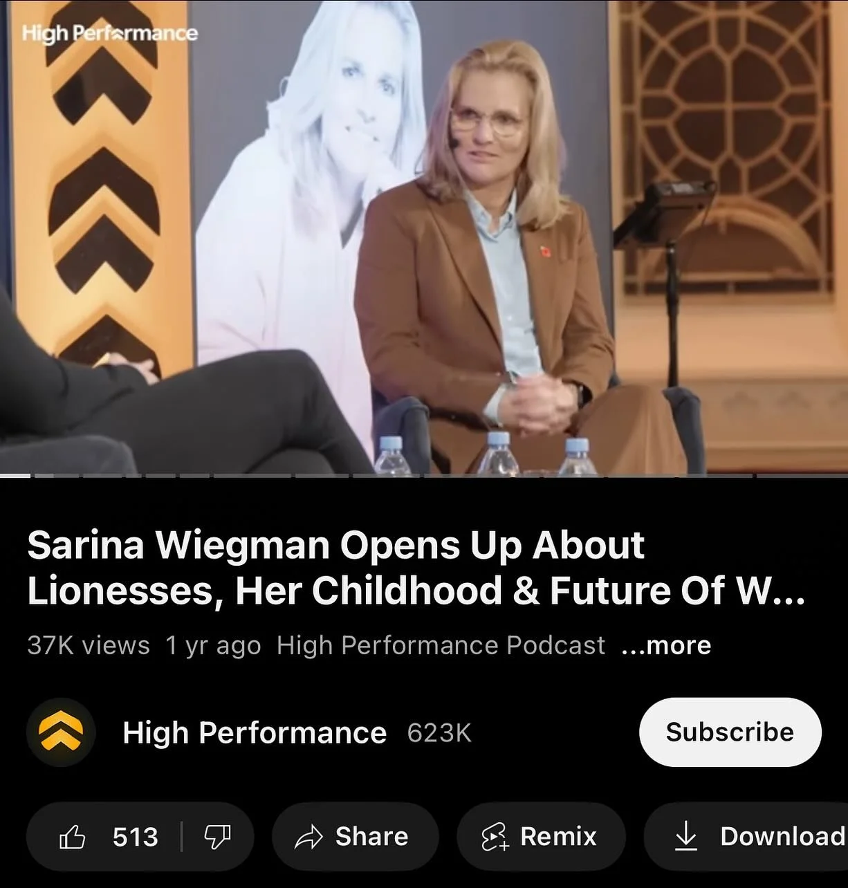 If you haven&rsquo;t already, I invite you to listen to this conversation with Serena Wiegman, England Football Manager. 

Who I aspire to be, the work I do and the partnerships I have are in this conversation. 

Serena beautifully rolls her conversa