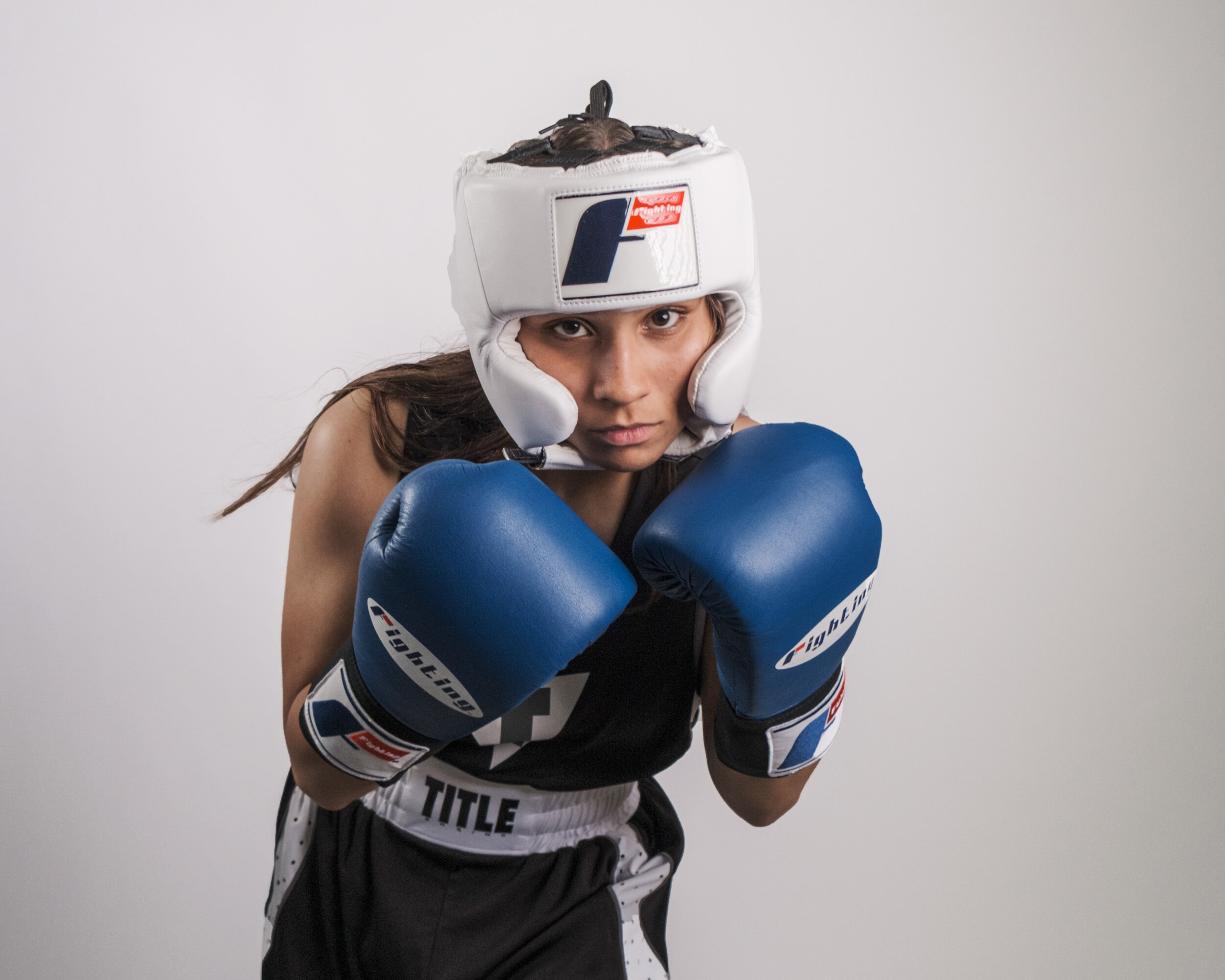 Fighting Sports USA Boxing Competition Headgear Open Face 