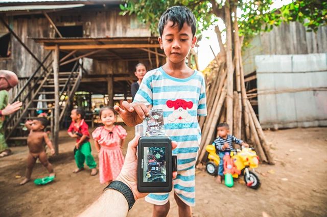 Polaroid project takes Cambodia!! @polaroid @polaroiditforward #cambodia #sharingiscaring