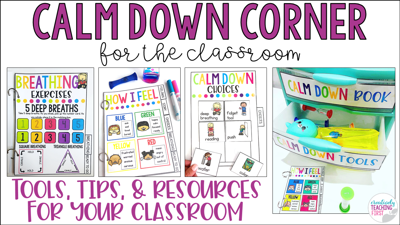 Creating a Calm Down Corner in Your Preschool Classroom