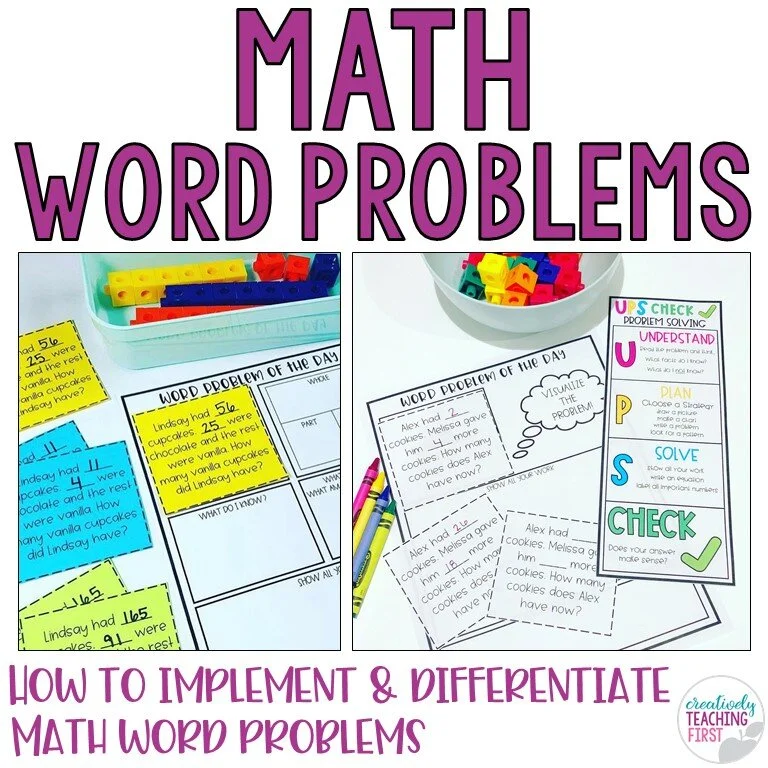 5 Tips For Teaching Math Word Problems Creatively Teaching First