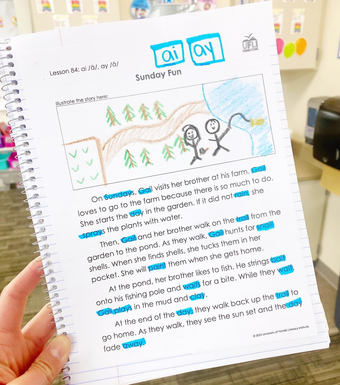 Here is how we use our UFLI decodables!

1. I read the story to the students to build comprehension.
2. I reread it, but leave out words as I read and they have to follow along and say the word I pause at.
3. We highlight the targeted phonics skill.
